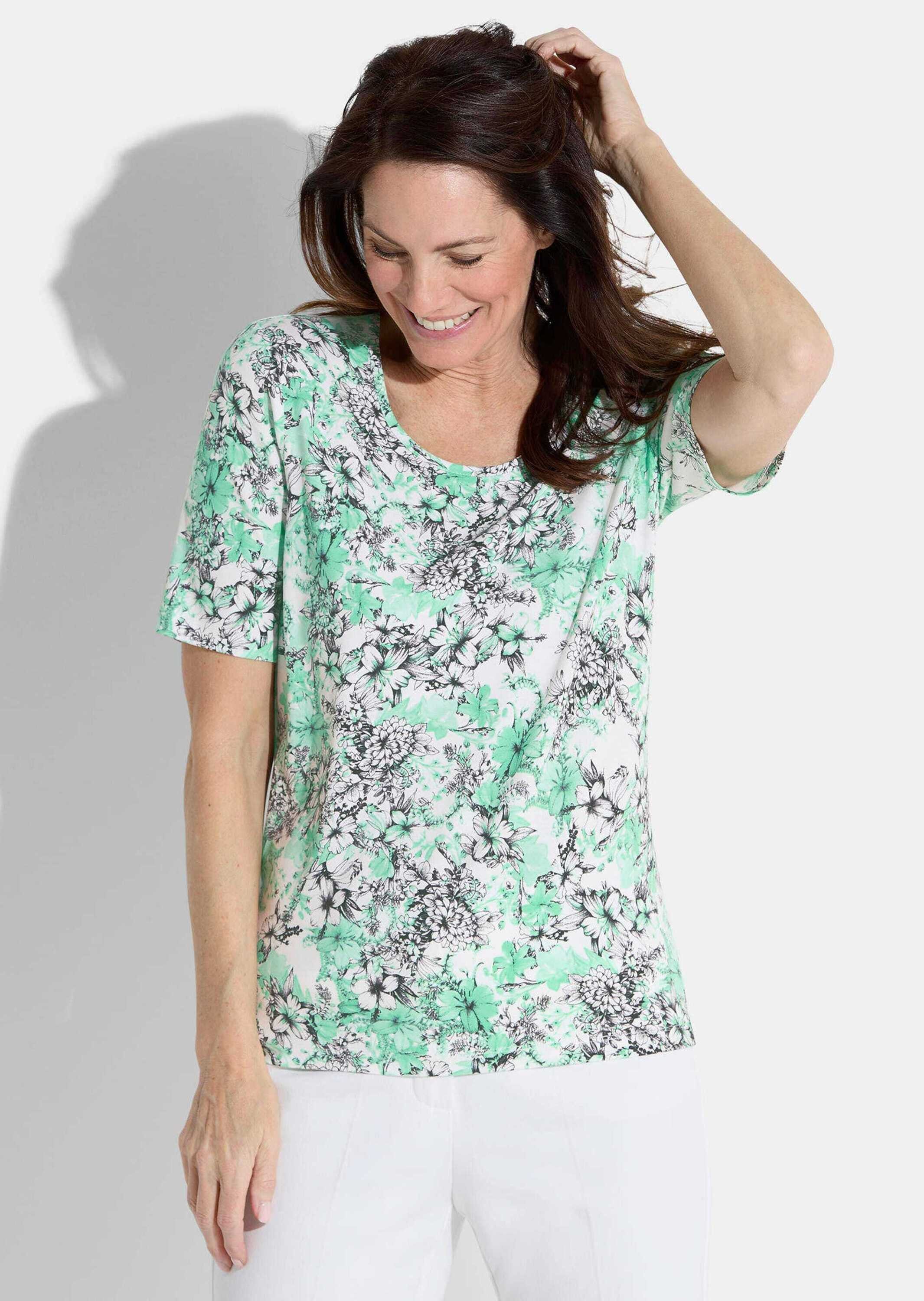 Print-Shirt Kurzgröße: Shirt