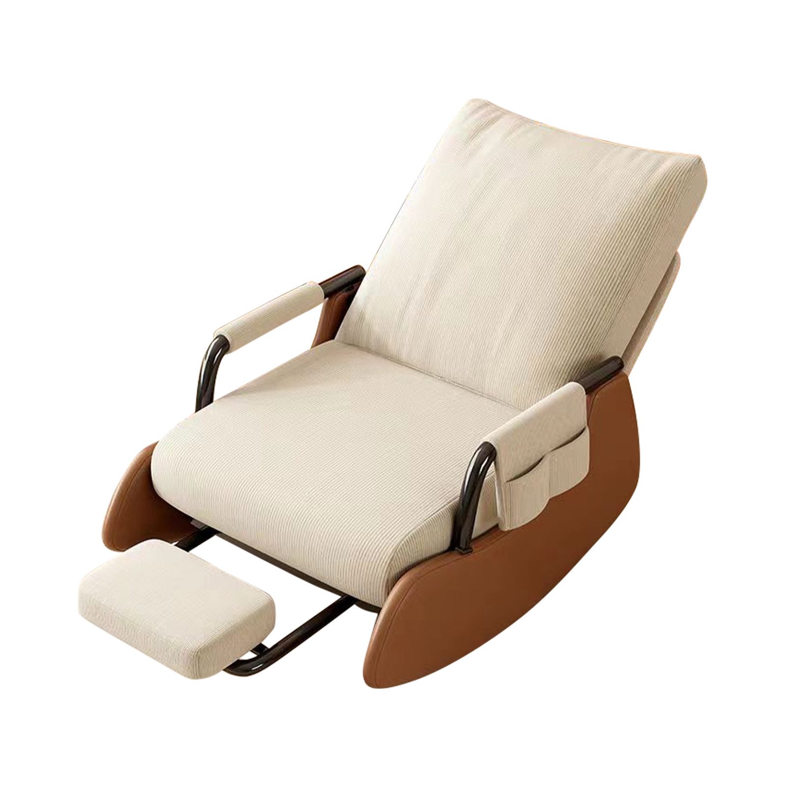 TWSOUL Schaukelstuhl Verstellbarer Relaxsessel mit ausziehbarer günstig online kaufen