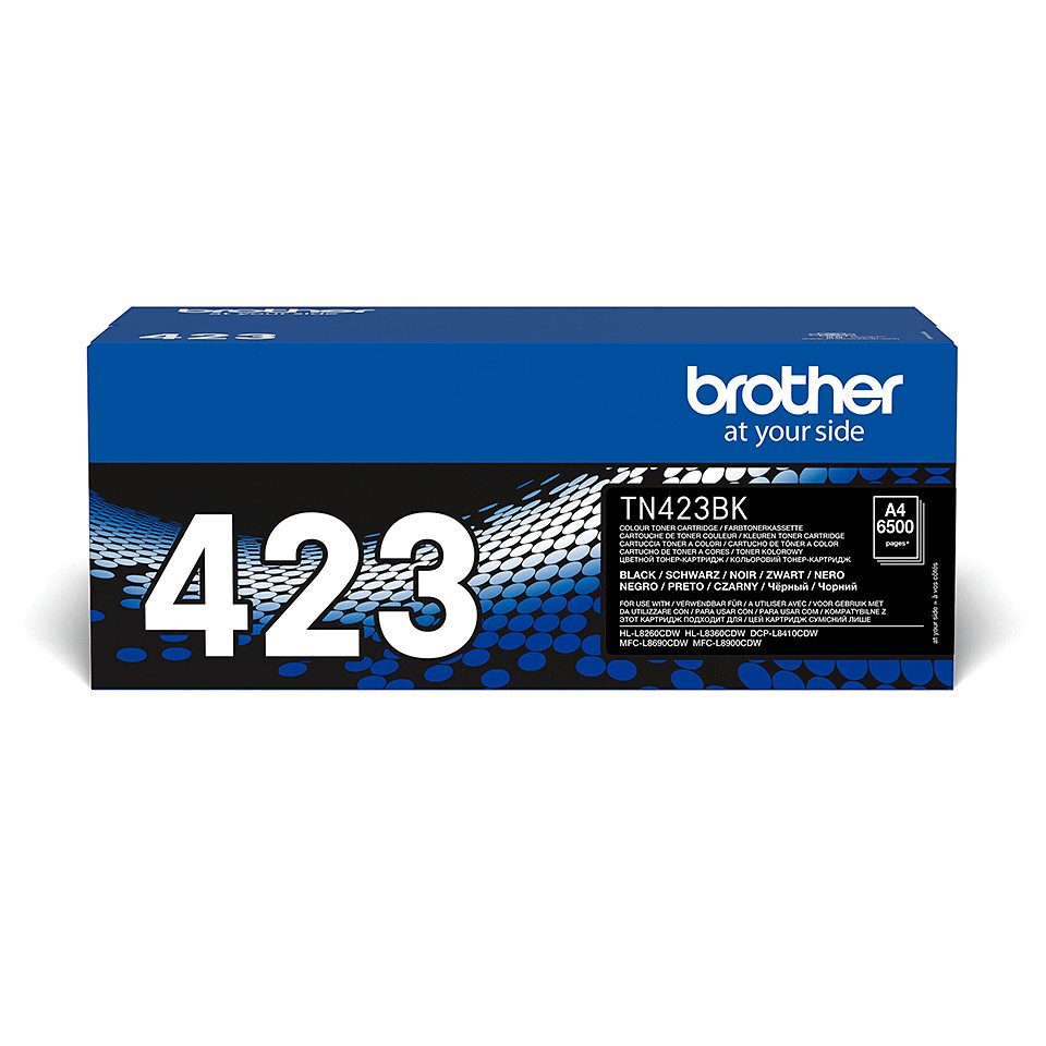 Brother Jumbo Toner TN-423BK Schwarz (ca. 6500 Seiten) Tintenpatrone