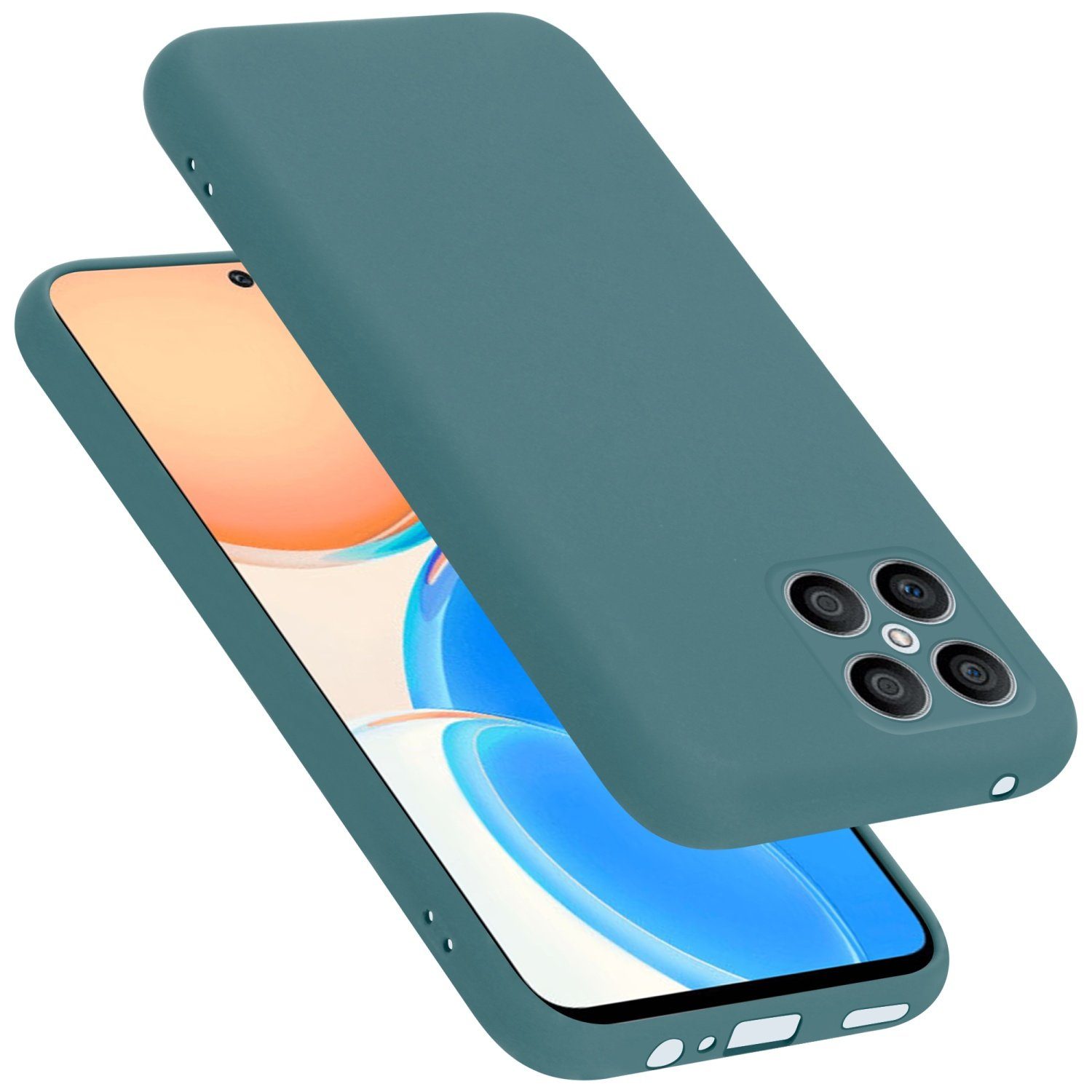 Cadorabo Handyhülle für Honor X8 4G Hülle Honor X8, Flexible Hülle TPU Silikon Schutzhülle Back Cover Case