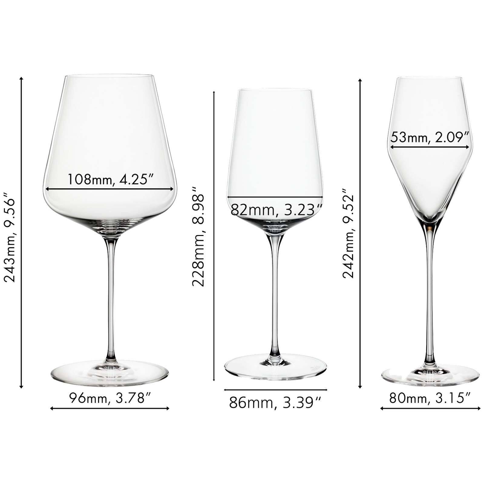 SPIEGELAU Gläser-Set Definition Gläserset inkl. 2 Poliertücher 12er Set, 12-tlg., Glas