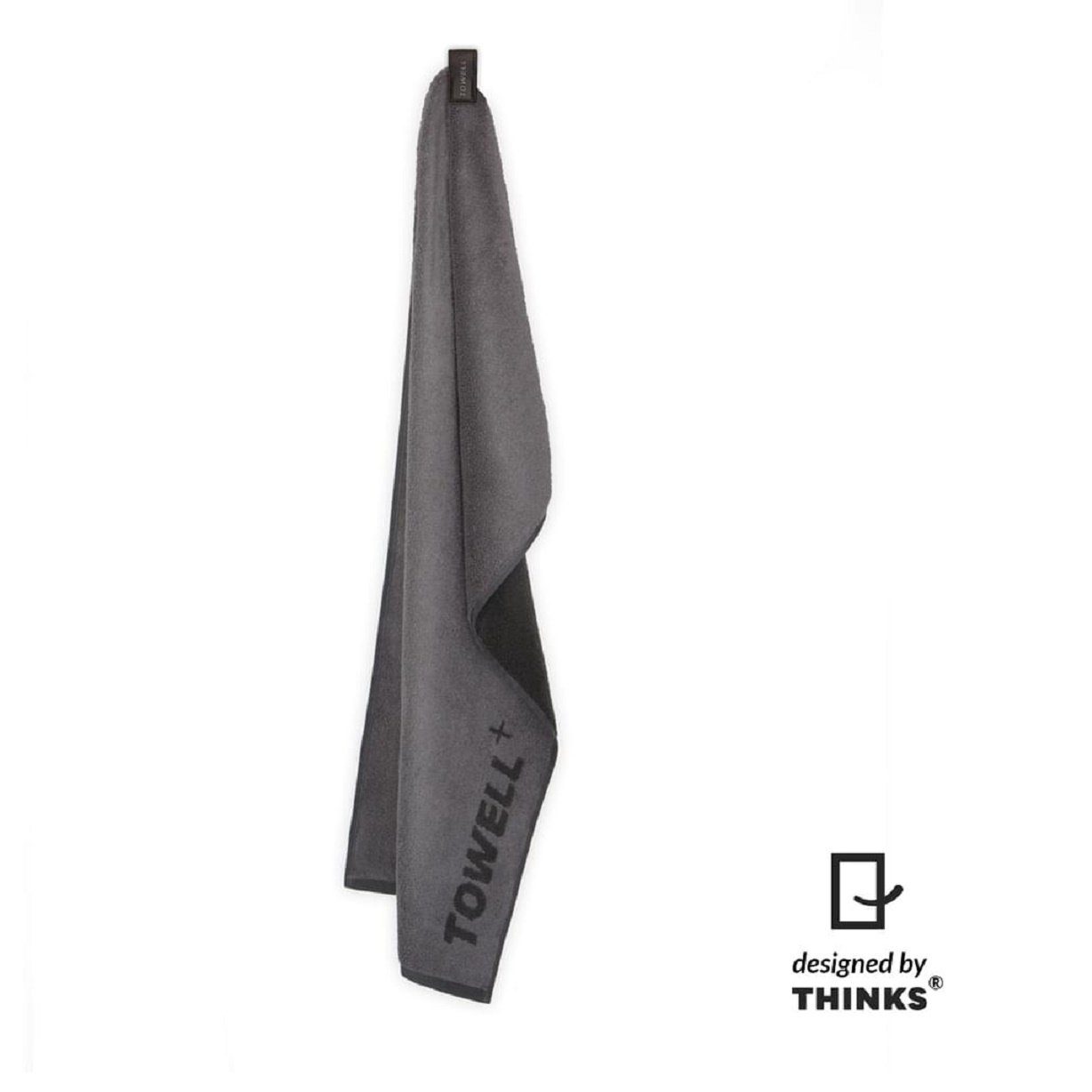 Stryve Sporthandtuch Towell +Handtuch Anthrazit-Grau Fitnesshandtuch