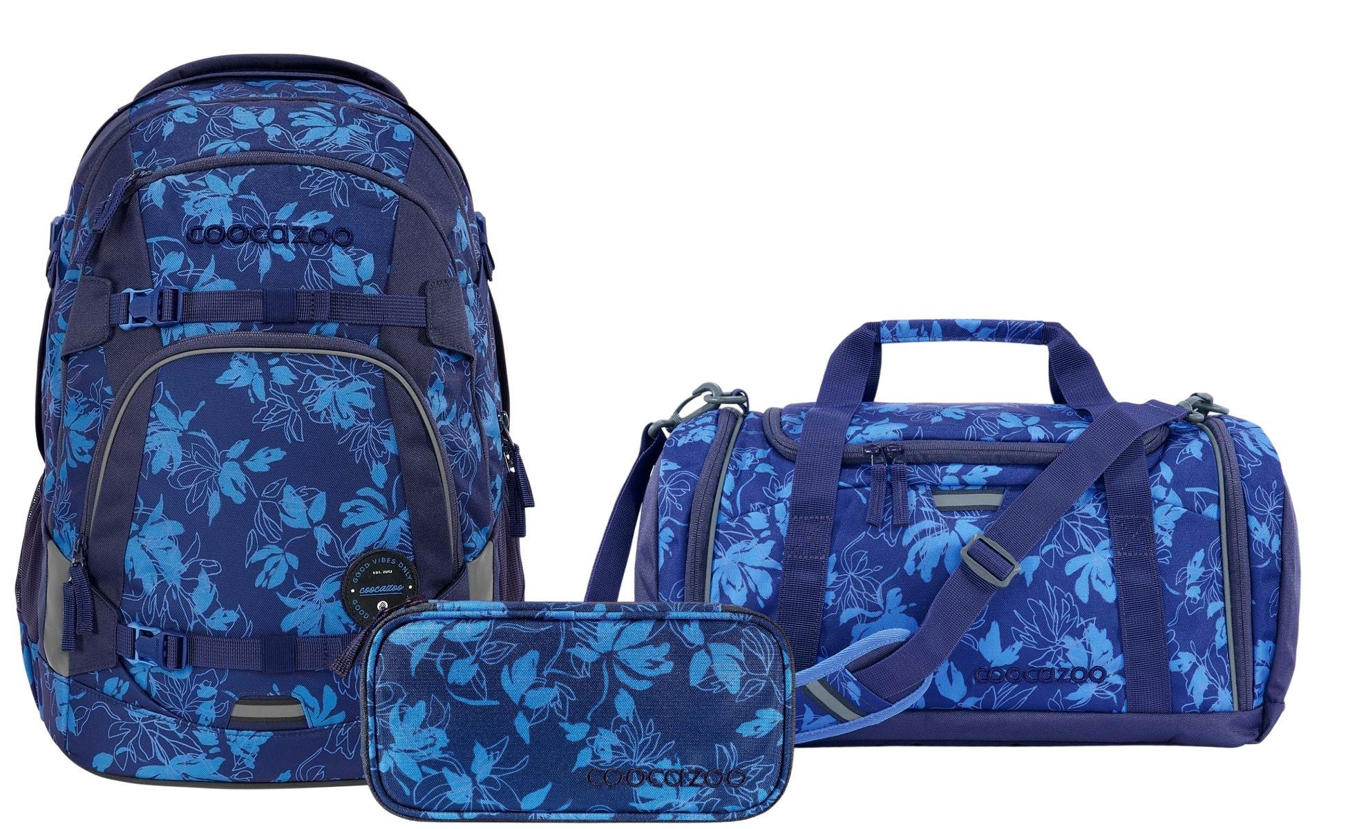 coocazoo Schulranzen Schulrucksack-Set MATE Tropical Night günstig online kaufen