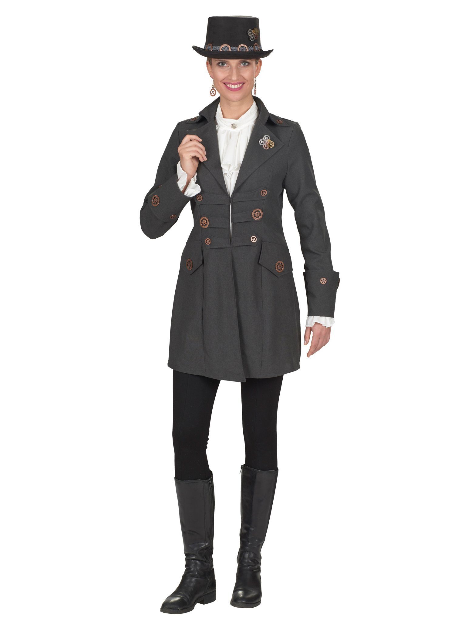 Kostüm Steampunk Damen Gehrock