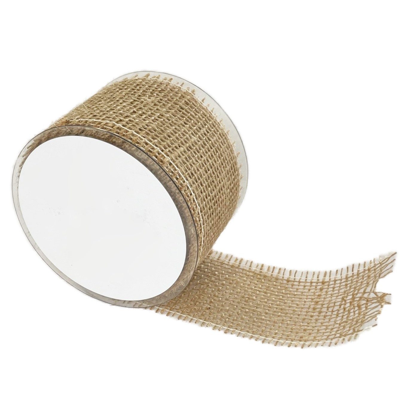 Goldina Loy GmbH + Co KG Tischband JUTE 6cm Band Juteband Tischband Dekoband 6cm/10m