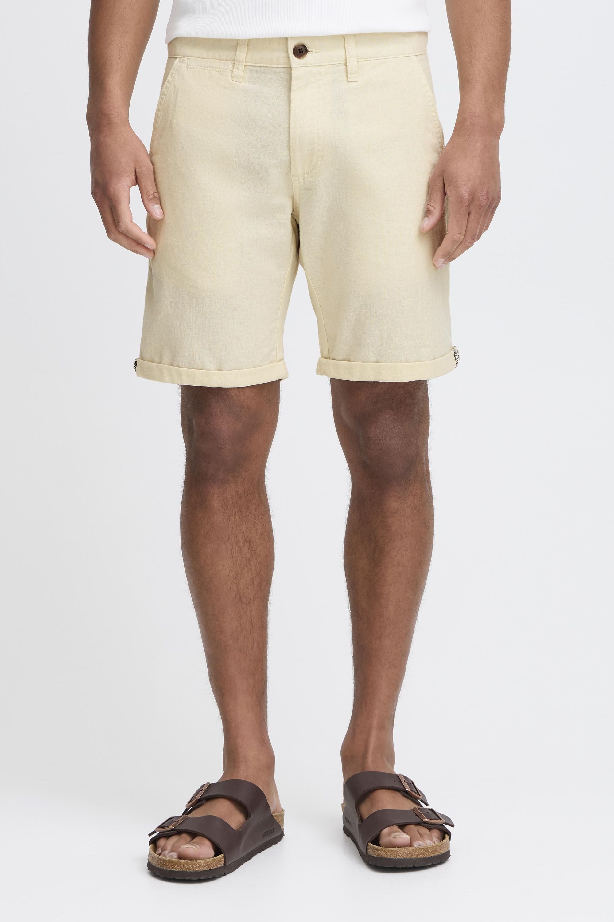 !Solid Shorts SDLoras Kurze Hose aus Leinen