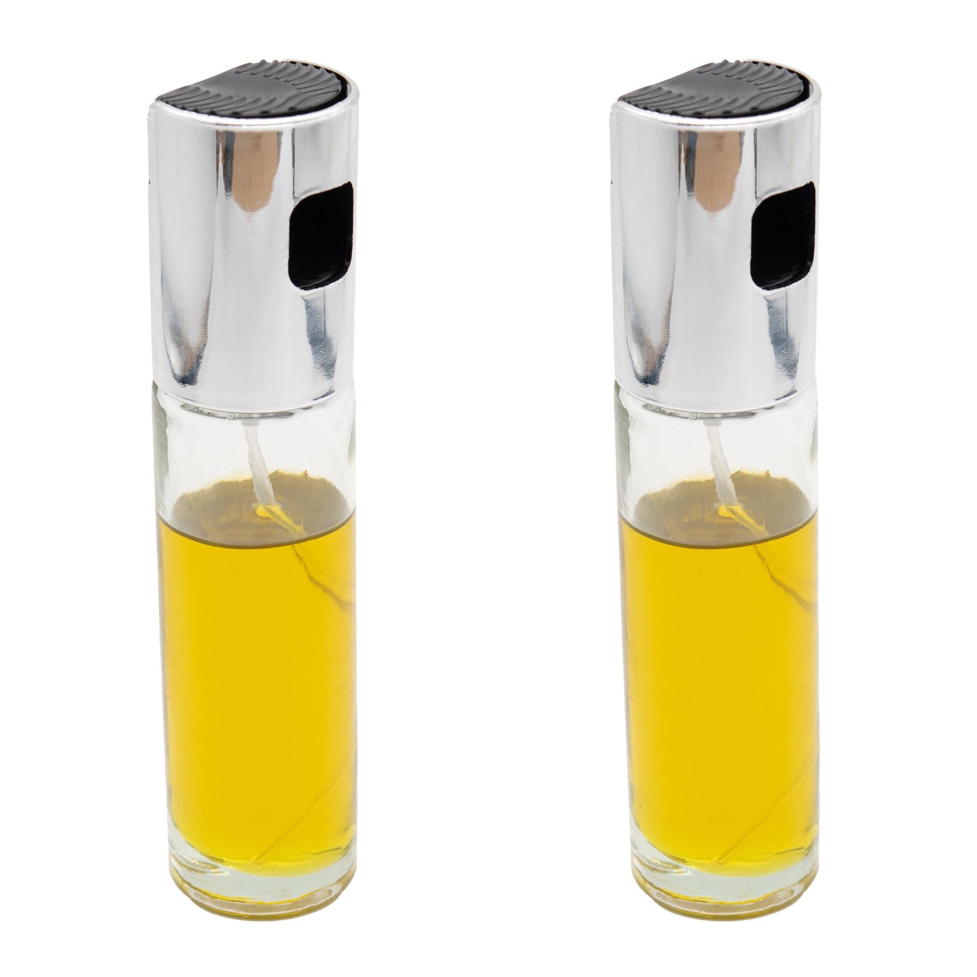 Ölausgießer 2x Ölsprüher Sprühflasche Küche Ölzerstäuber