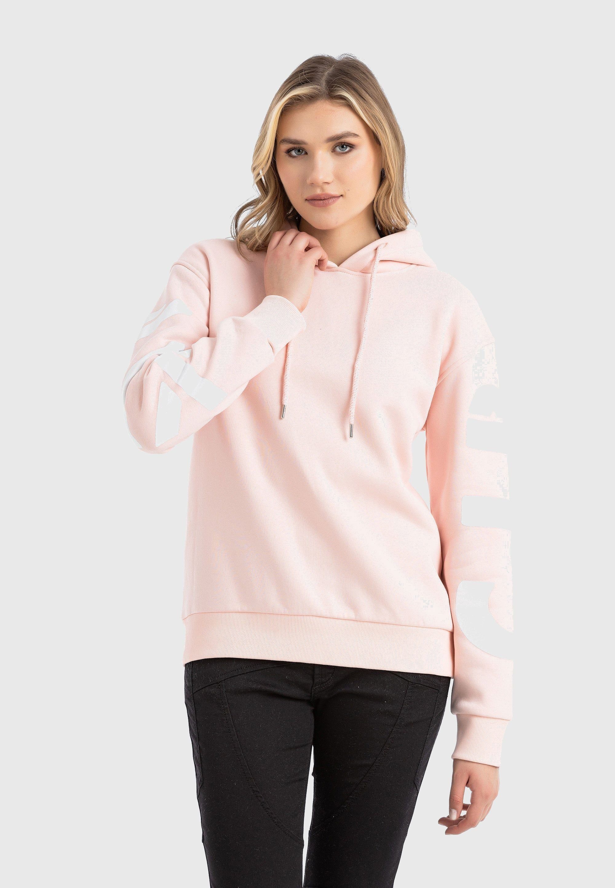 Cipo & Baxx Sweatshirt HOODIE SWEATSHIRT (1-tlg) modisches Design mit hohem günstig online kaufen