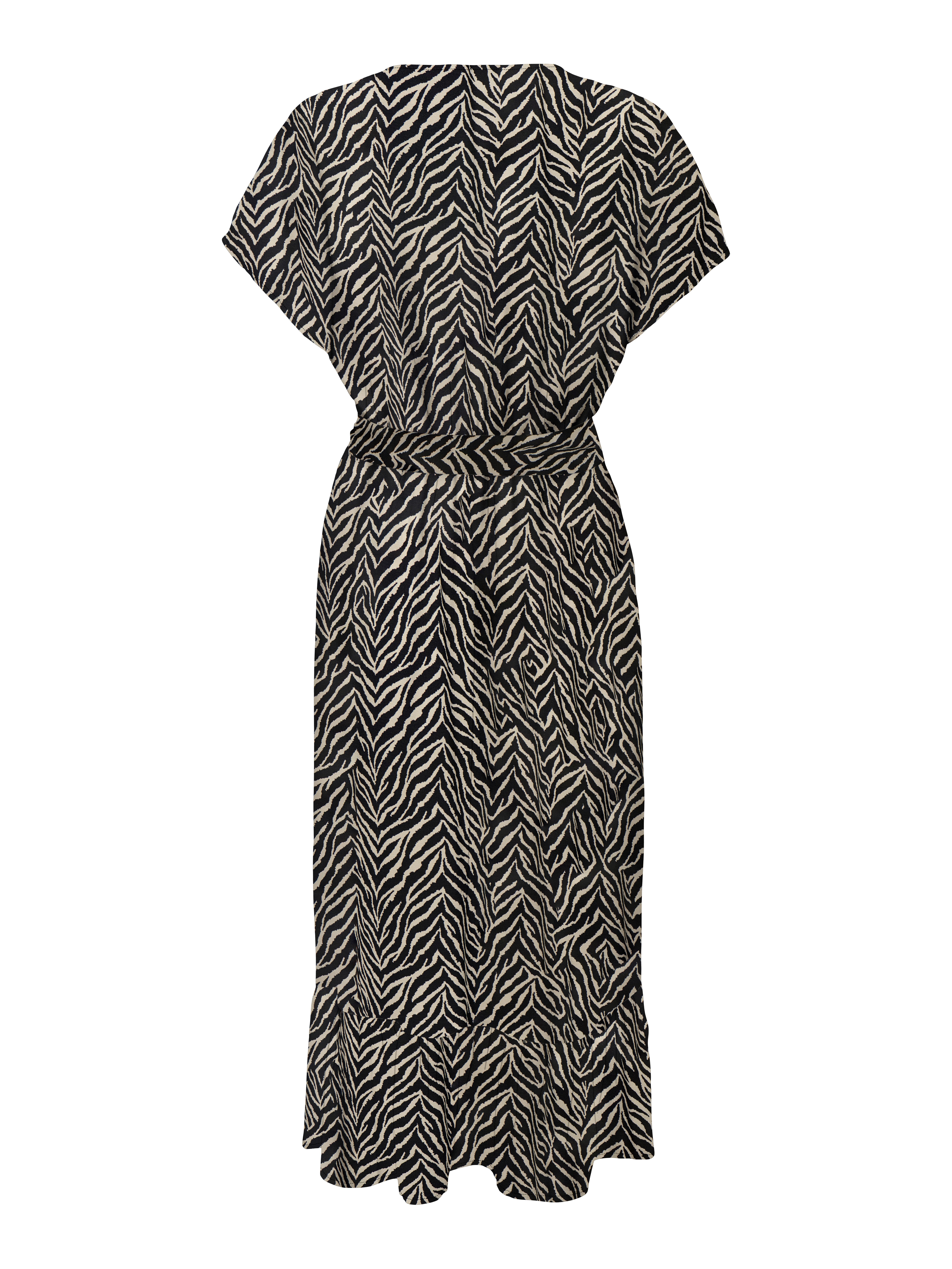 ONLY Sommerkleid ONLZILLA ADELE SS LONG DRESS NOOS WVN Viskose, regular fit, V-Ausschnitt