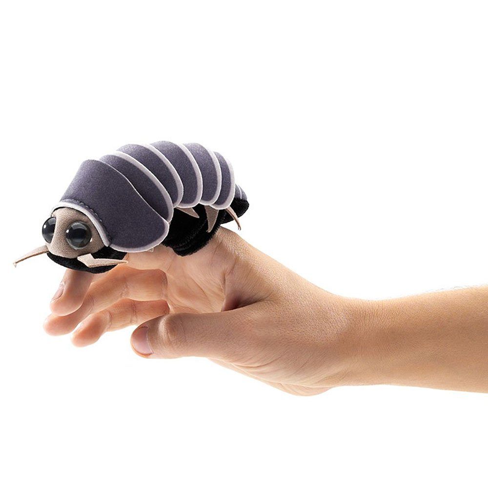 Folkmanis Handpuppen Fingerpuppe Folkmanis Fingerpuppe Mini Assel / Mini Roly Poly 2782 (Packung)