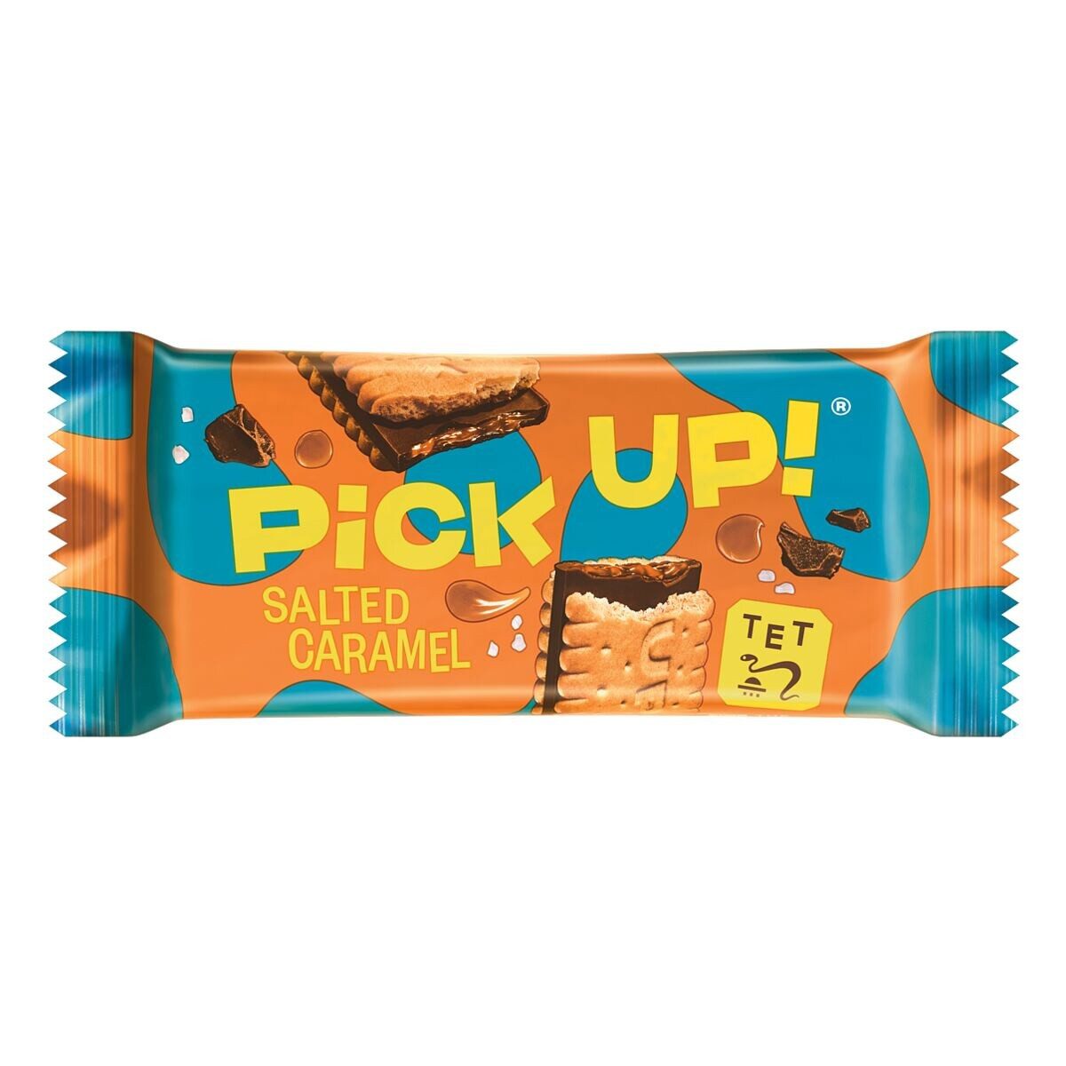 PICK UP! Kekse PiCK UP! Salted Caramel, Doppelkeksriegel 5er-Pack