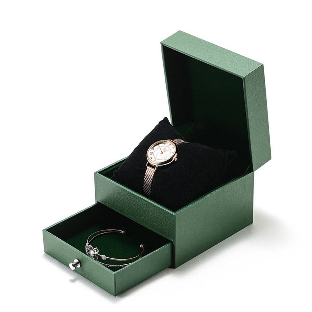schönes Geschenk Armband) selected carefully Damen-Quarzuhr-Geschenkbox-Set Quarzuhr (mit als