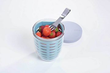 Mepal Lunchbox Ellipse Fruitpot 600 ml, Kunststoff, (1-tlg), Spülmaschinengeeignet