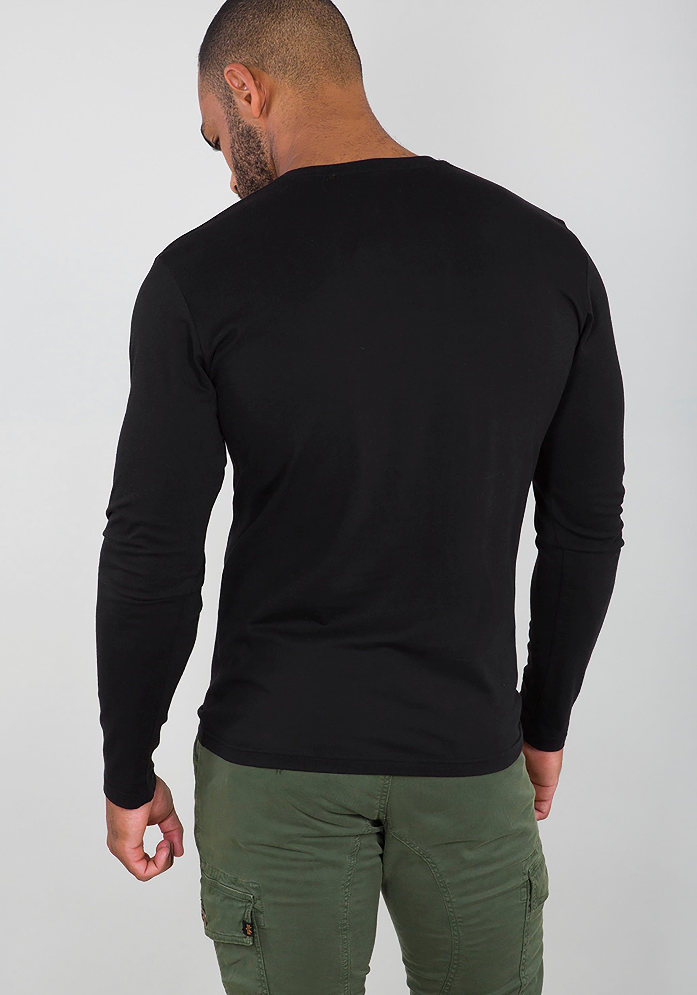 Alpha Industries Langarmshirt Basic LS Small Logo günstig online kaufen