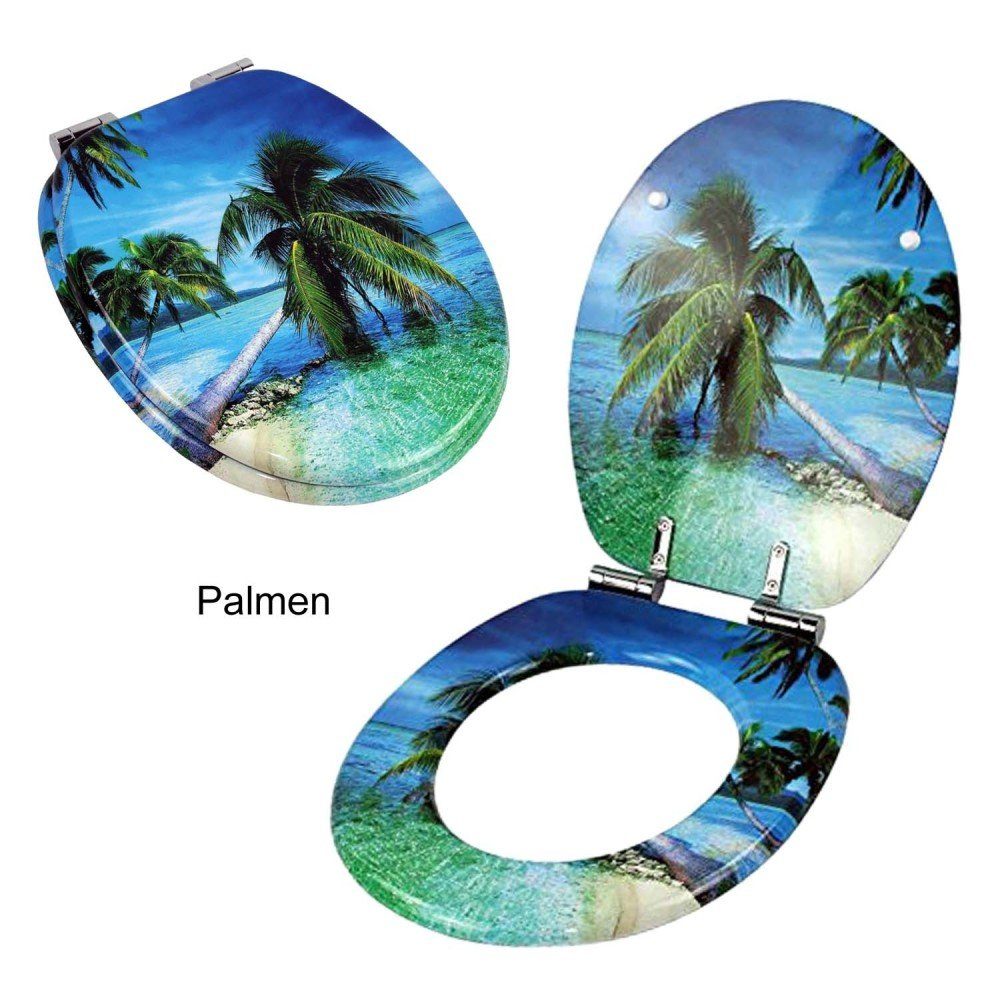 flexilife WC-Sitz Premium MDF Toilettensitz WC-Sitz mit Absenkautomatik ver günstig online kaufen