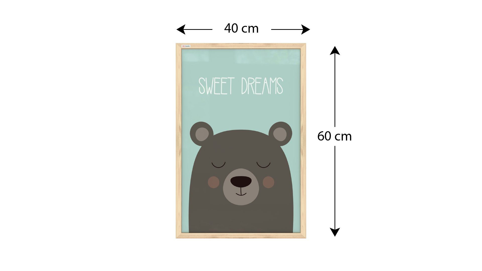 ALLboards Magnettafel Whiteboard Schreibtafel Bild für günstig online kaufen
