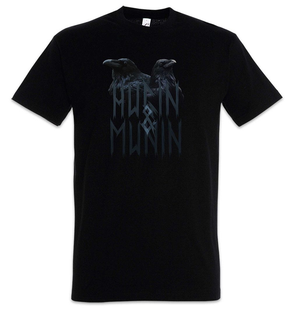 Urban Backwoods Print-Shirt Hugin and Munin V Herren T-Shirt Hugin Munin Od günstig online kaufen