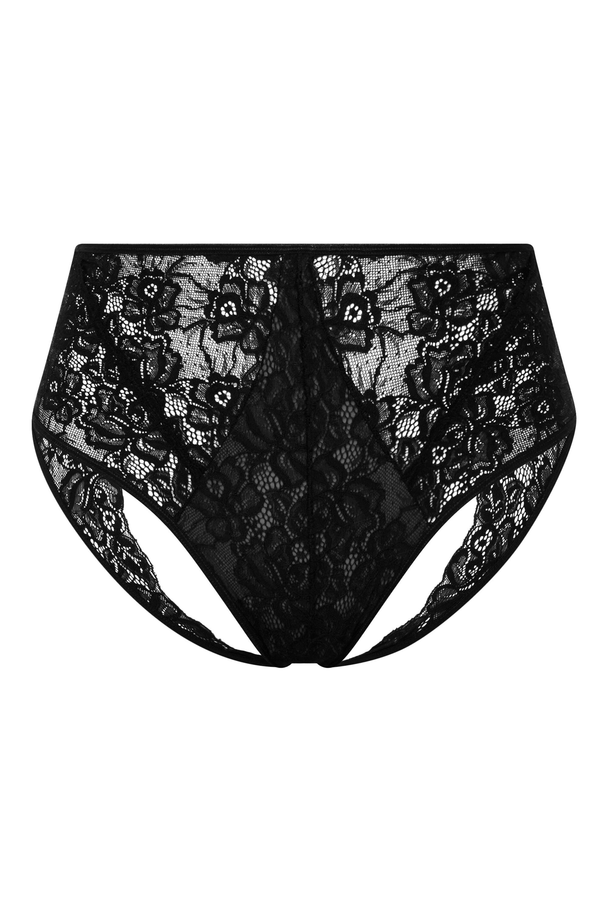 Slip Taillenslip Ouvert Criss-Cross