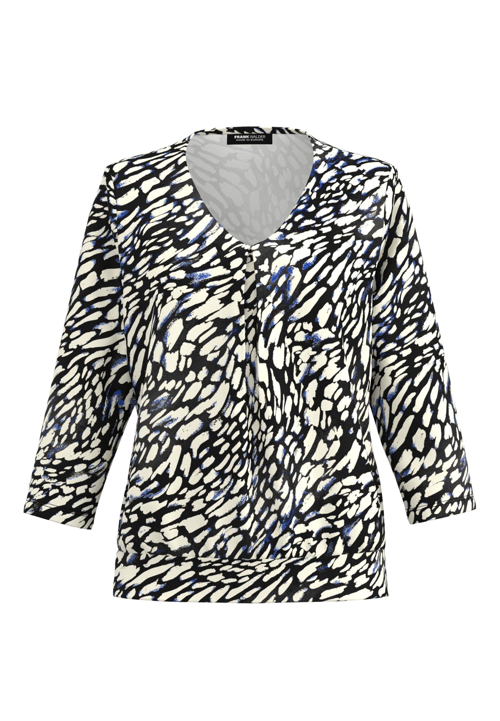 FRANK WALDER Langarmbluse - Blusenshirt - Bluse Damen - Langarmbluse - Blusenshirt Damen