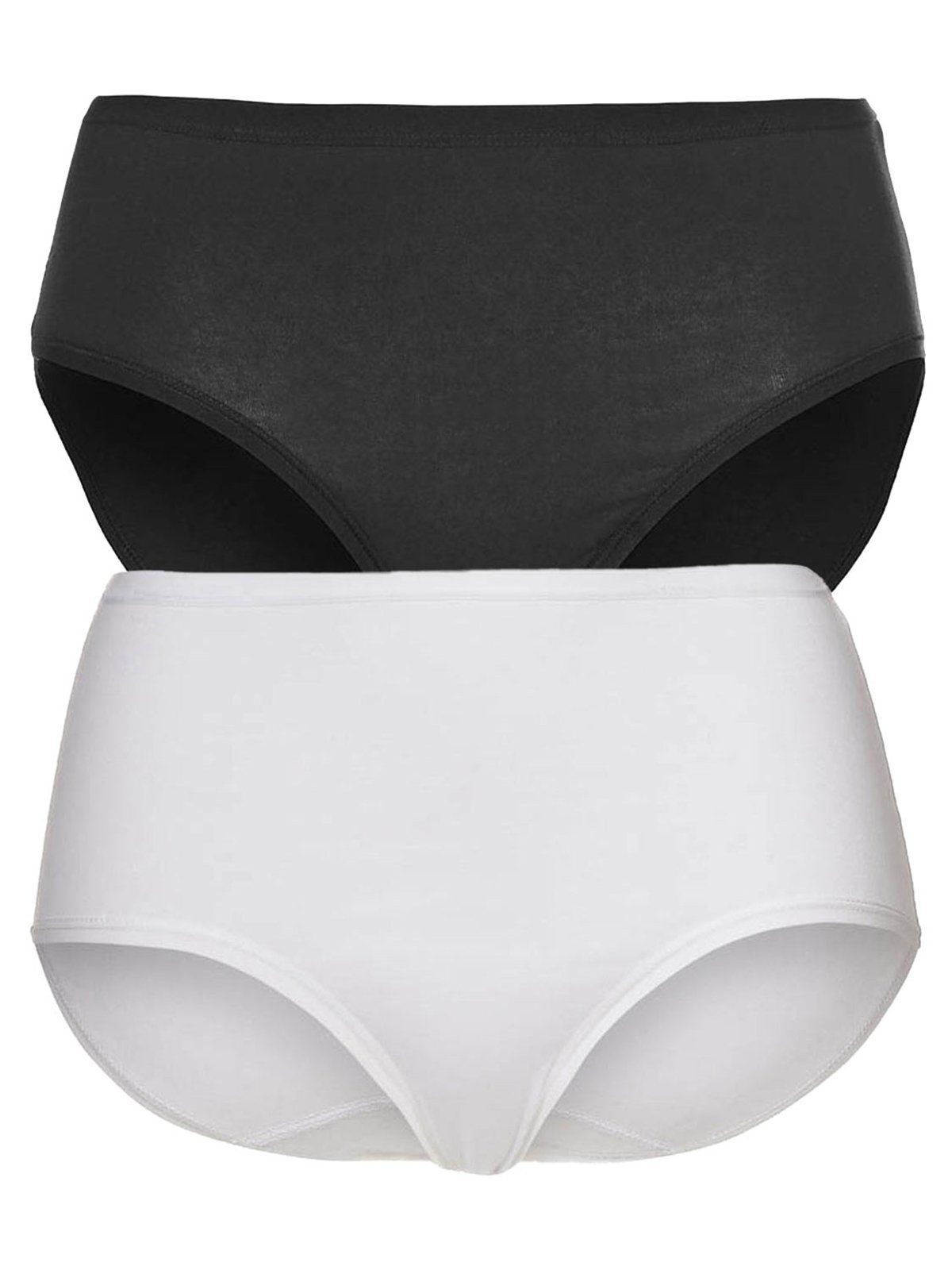Taillenslip 2er Sparpack Damen Slip Maxi CASUAL COMFORT
