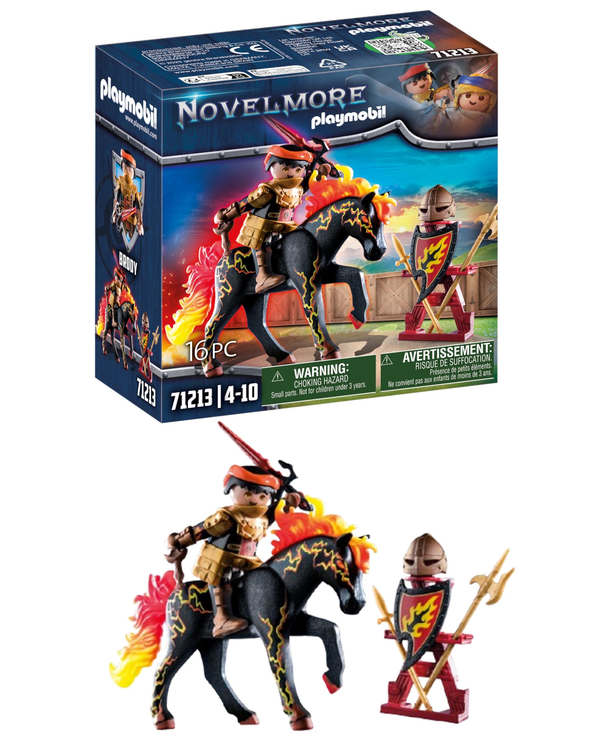 Playmobil® Spielwelt Novelmore Burnham Raiders Feuerritter 71213, PLAYMOBIL Novelmore Spielset