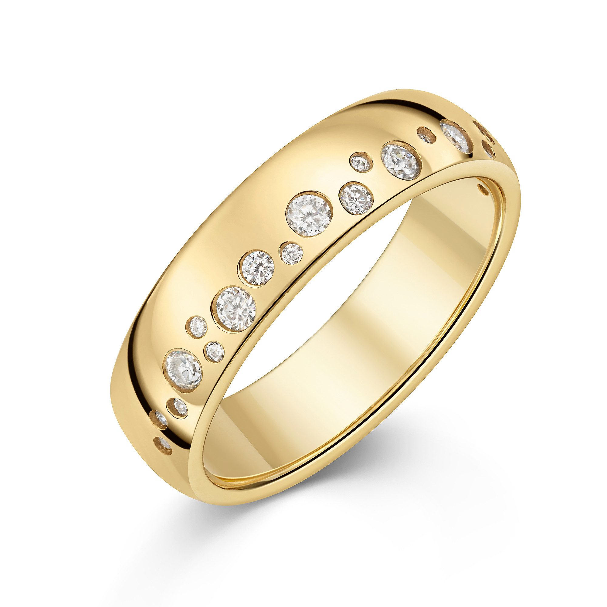 Firetti Fingerring Schmuck Geschenk Silber 925 Damenring Ring Sternenhimmel, mit Zirkonia (synth)