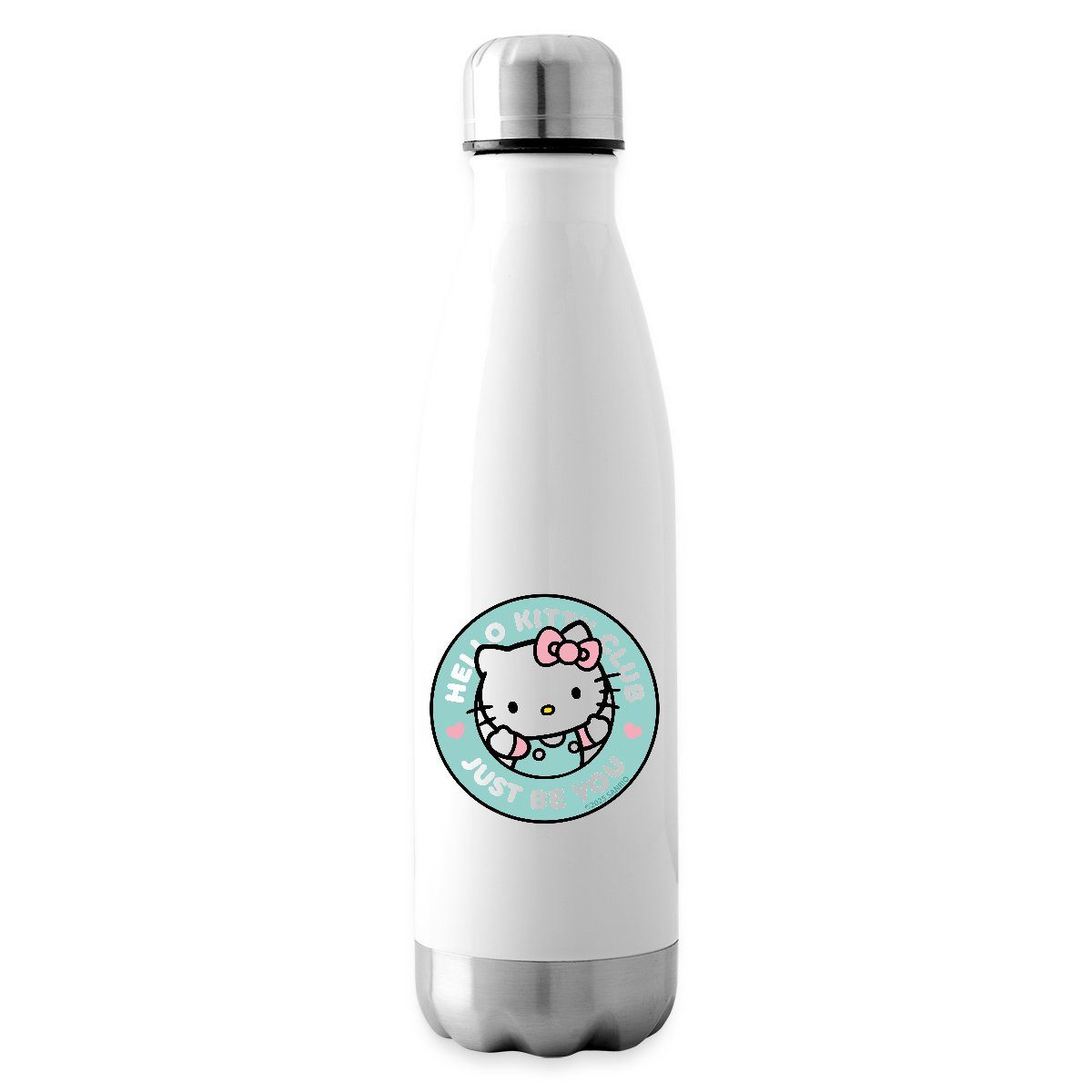 Spreadshirt Isolierflasche Hello Club Kitty Just Be You Isolierflasche