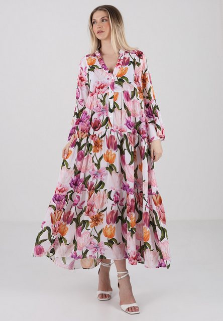YC Fashion & Style Sommerkleid "Floral-Dream Maxikleid aus Viskose" Allover günstig online kaufen