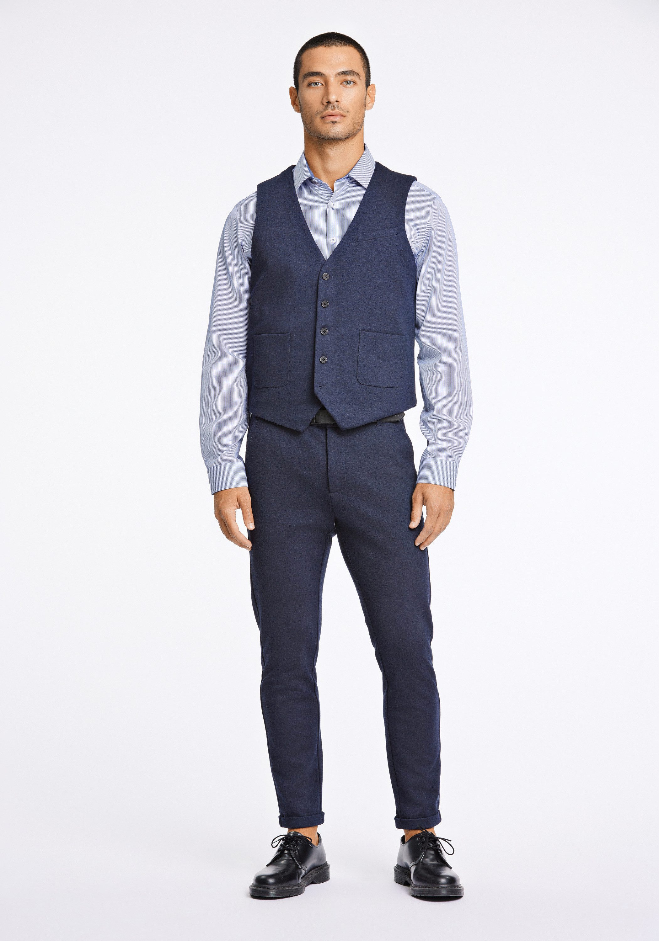 LINDBERGH Anzugweste Anzugweste Slim Fit