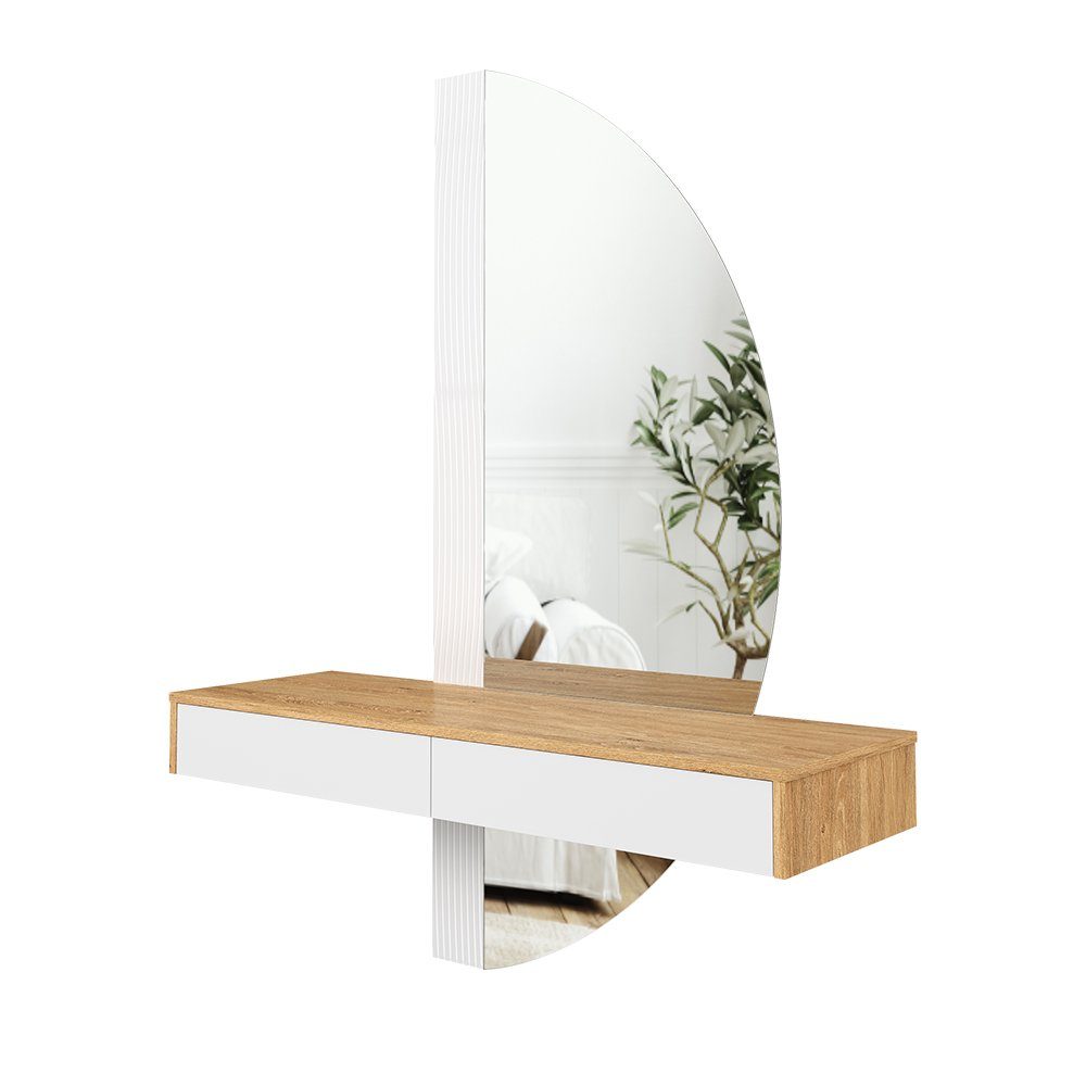 Vicco Schminktisch Melisa, Eiche/Weiß, 120 cm günstig online kaufen