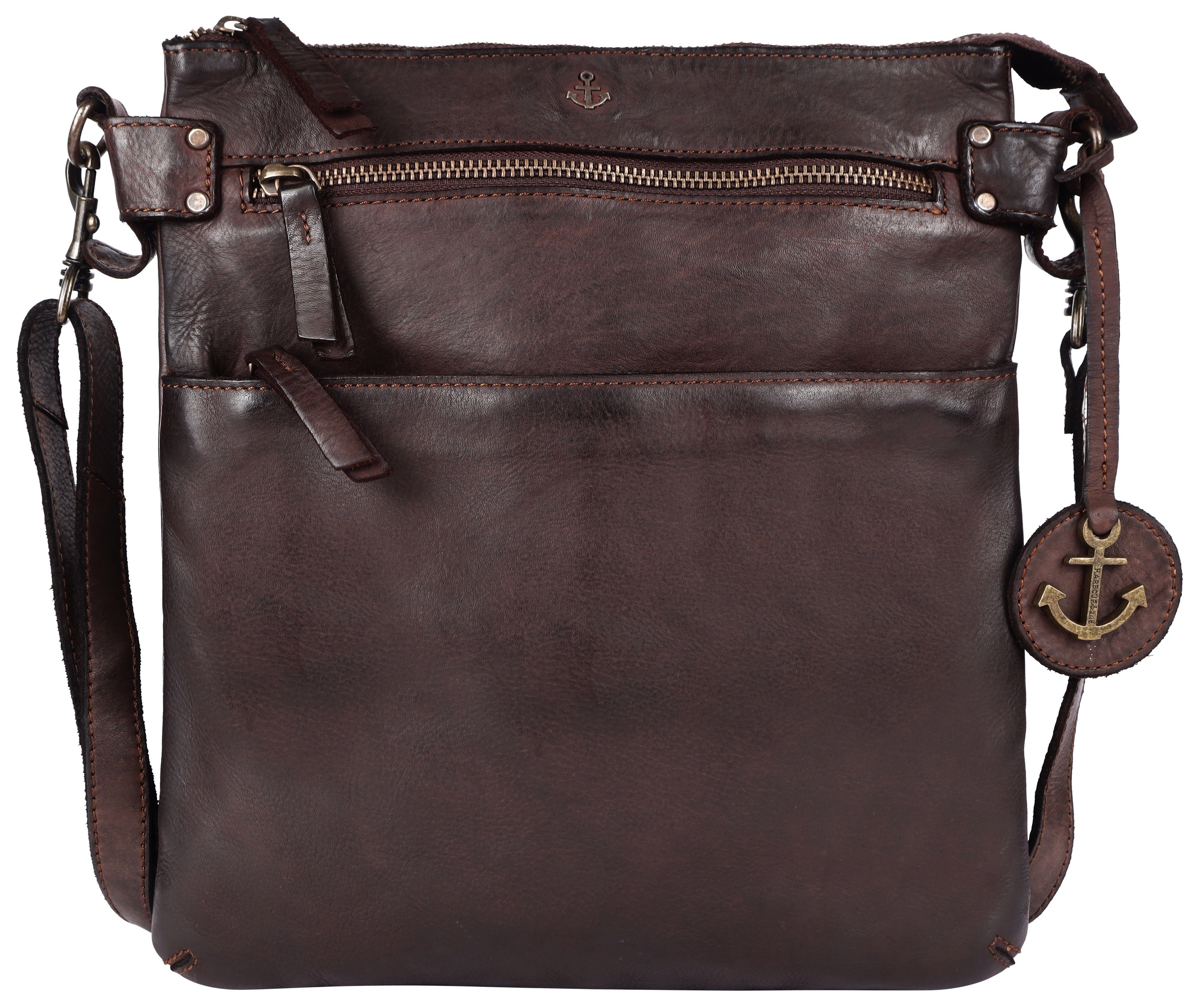 HARBOUR 2nd Handtasche Zora2, Anker Anhänger brown