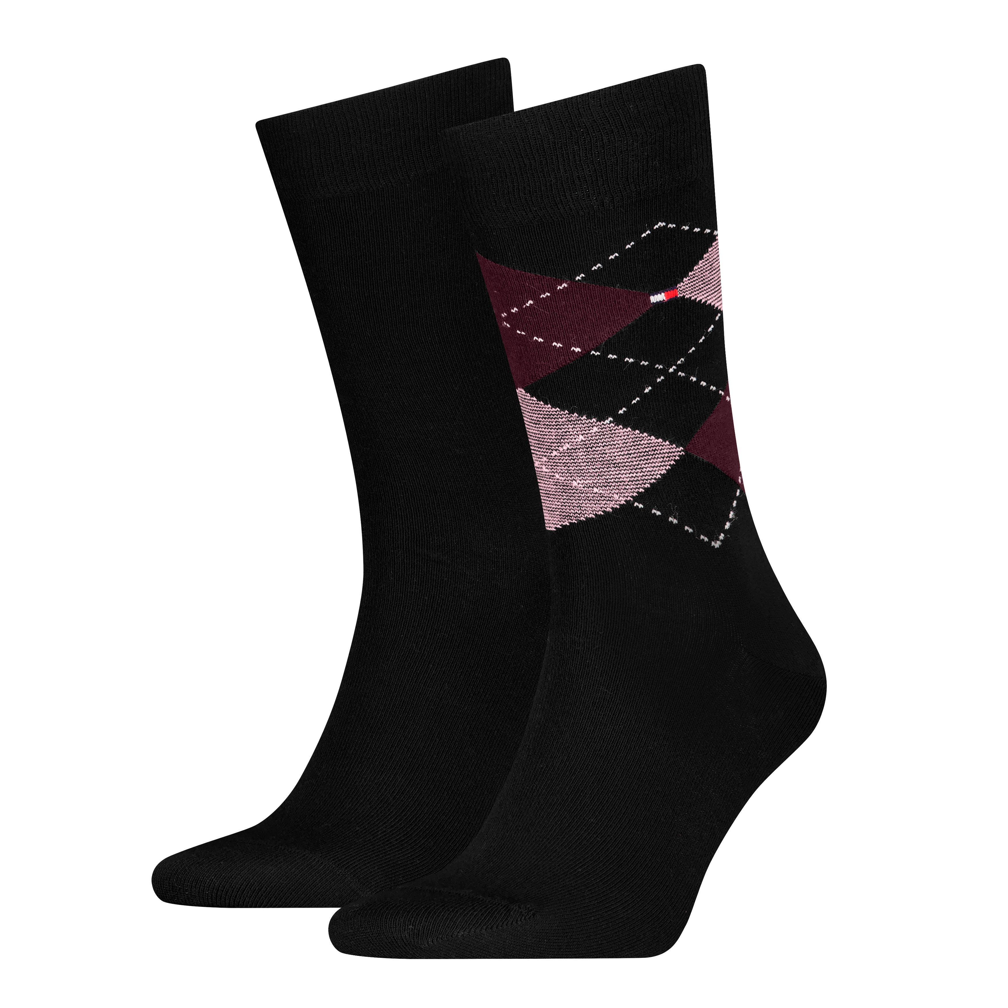 Tommy Hilfiger Socken TH MEN SOCK CHECK 2P (2-Paar, 2 Paar) mit klassischem günstig online kaufen