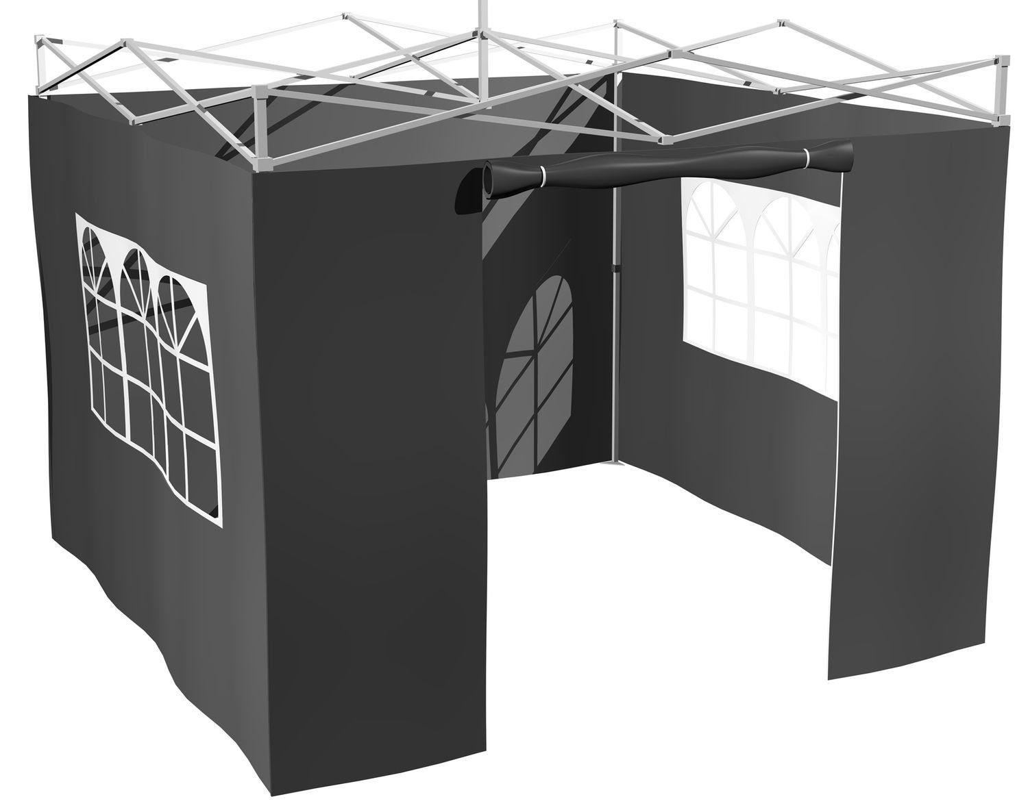 Grillfürst Grillpavillon Grillfürst Seitenwände für 3x3m günstig online kaufen