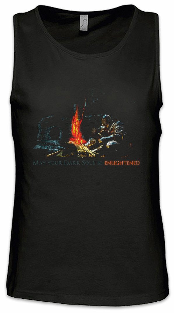 Tanktop Enlightened Soul Ärmelloses T-Shirt Firelink Shrine Dark Gamer Nerd