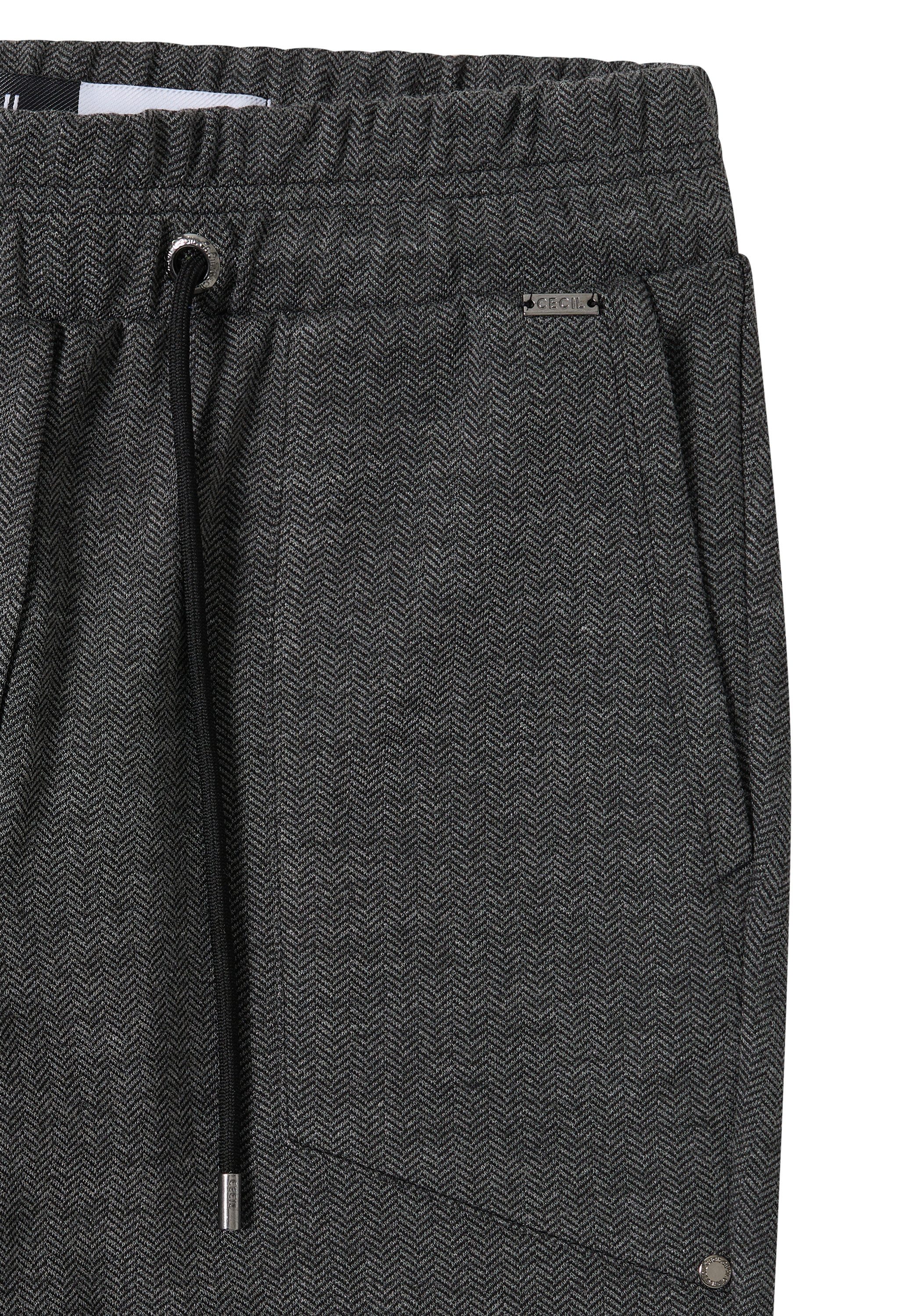 CECIL Stoffhose Style Tracey mit Gummibund und Kordelzug