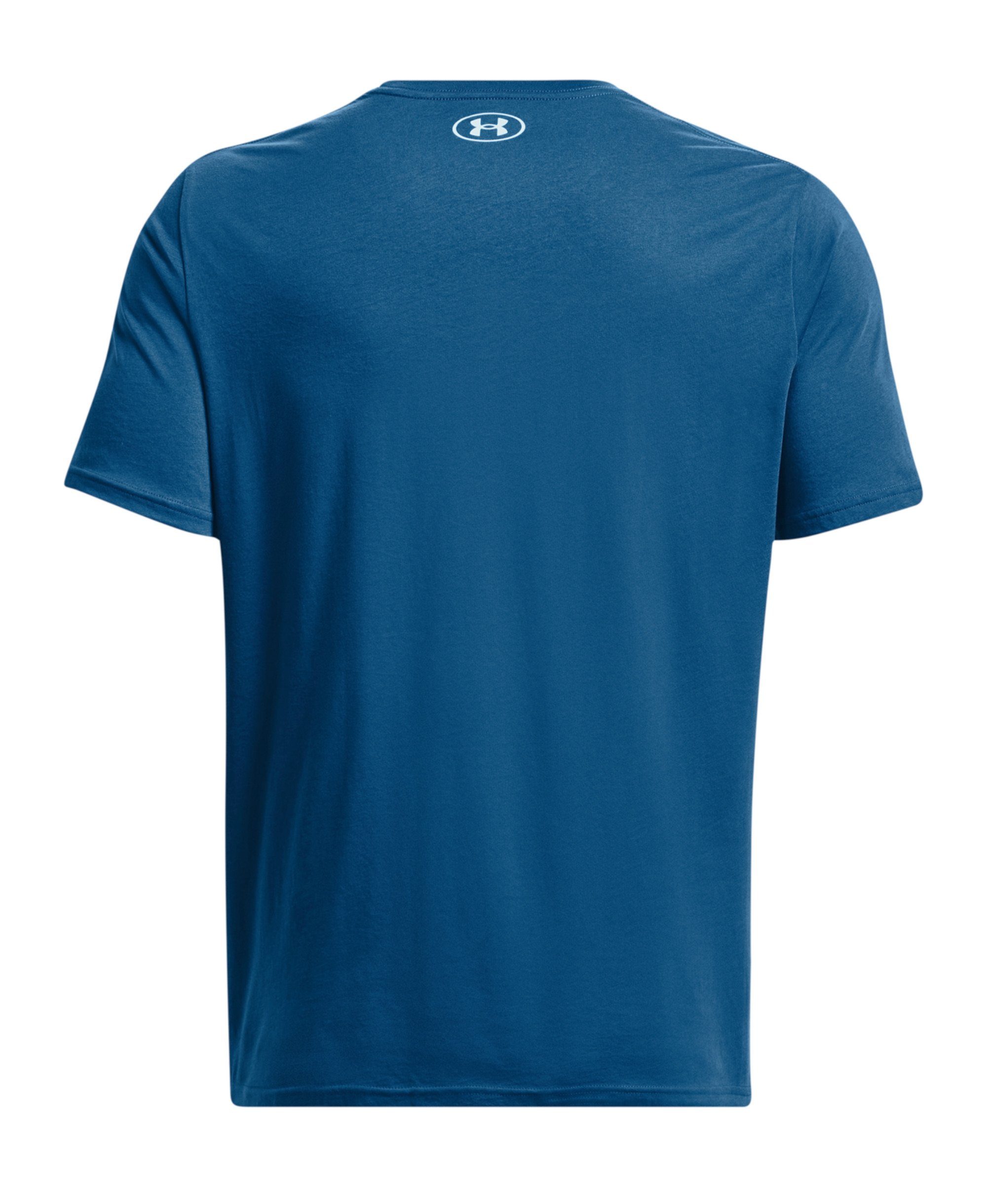 Team Under default Wordmark blau T-Shirt Armour® T-Shirt Issue