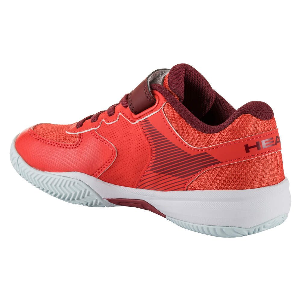 Head Kleinkinder Kinder Tennisschuhe Head Sprint Velcro 3.0 Kids ORDR rot Tennisschuh