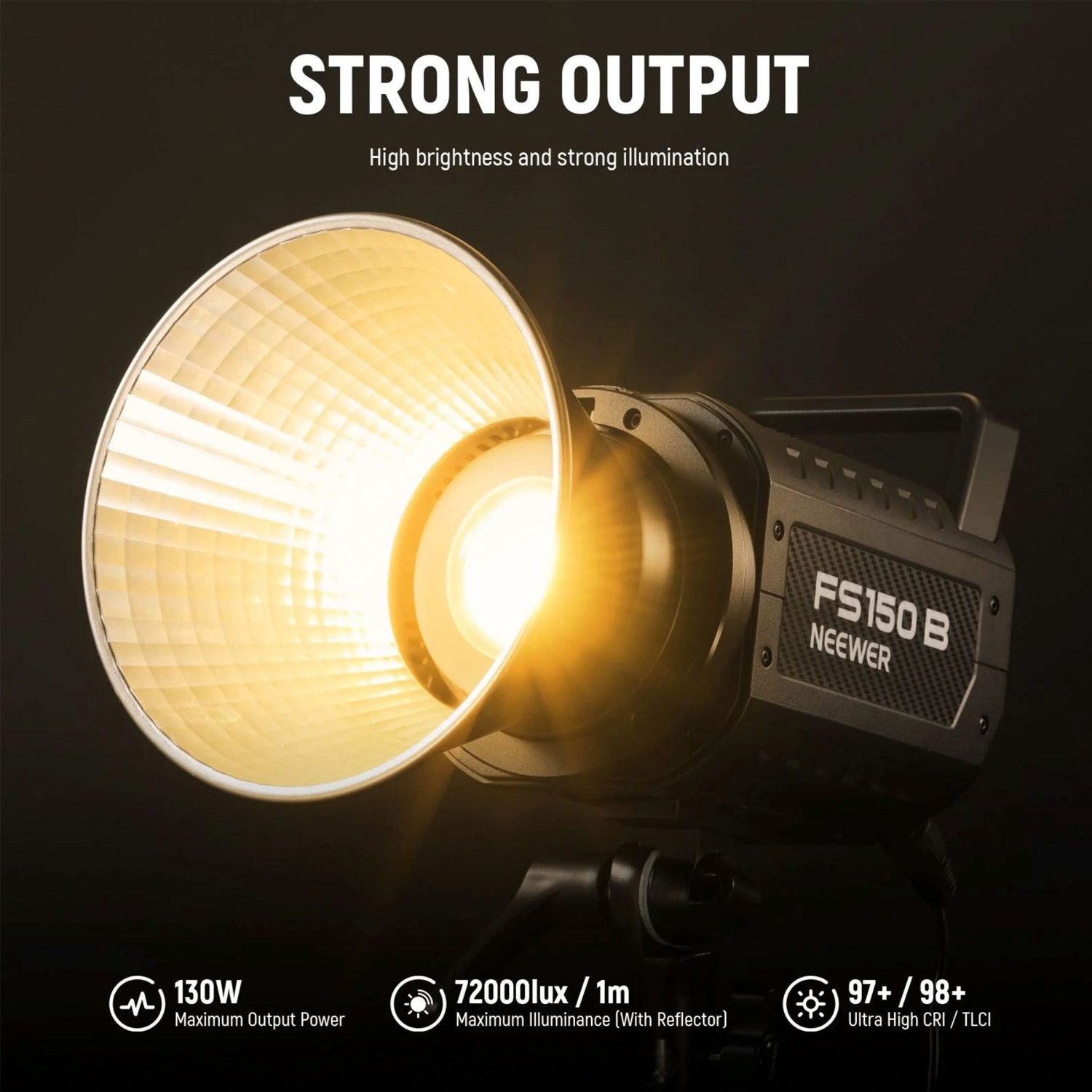 Neewer Videoleuchte Neewer Dauerlicht FS150B Bi Color Videoleuchte, Videografie, Fotografie, Content-Creator