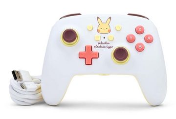 PowerA Verbesserter kabelgebundener Controller für Nintendo Switch Controller (Pikachu Electric Type)