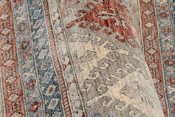 Teppich GRAND FASHION IKARUS, OCI DIE TEPPICHMARKE, rechteckig, Höhe: 5 mm, Vintage Optik, feine Fransen, Wohnzimmer