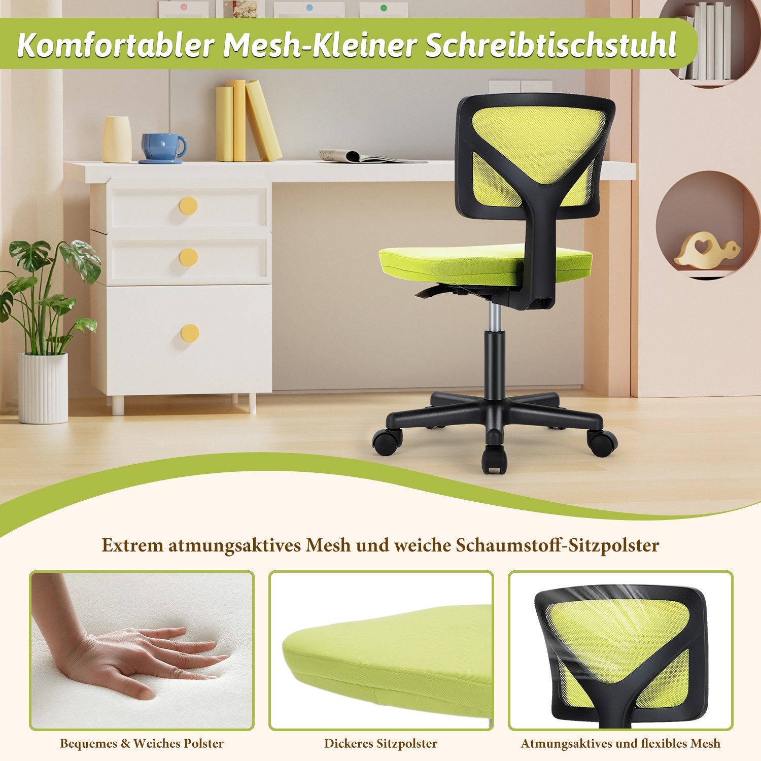 DUMOS Bürostuhl Chefsessel Schreibtischstuhl Stuhl OfficeChair günstig online kaufen