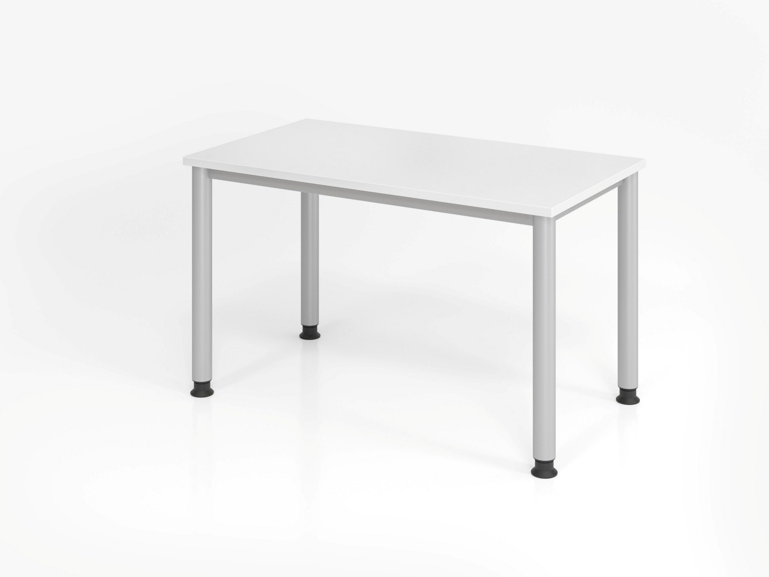 bümö Schreibtisch Schreibtisch Serie-H (Mini), Asteiche 67,2 - cm x Rechteck: Dekor: 120