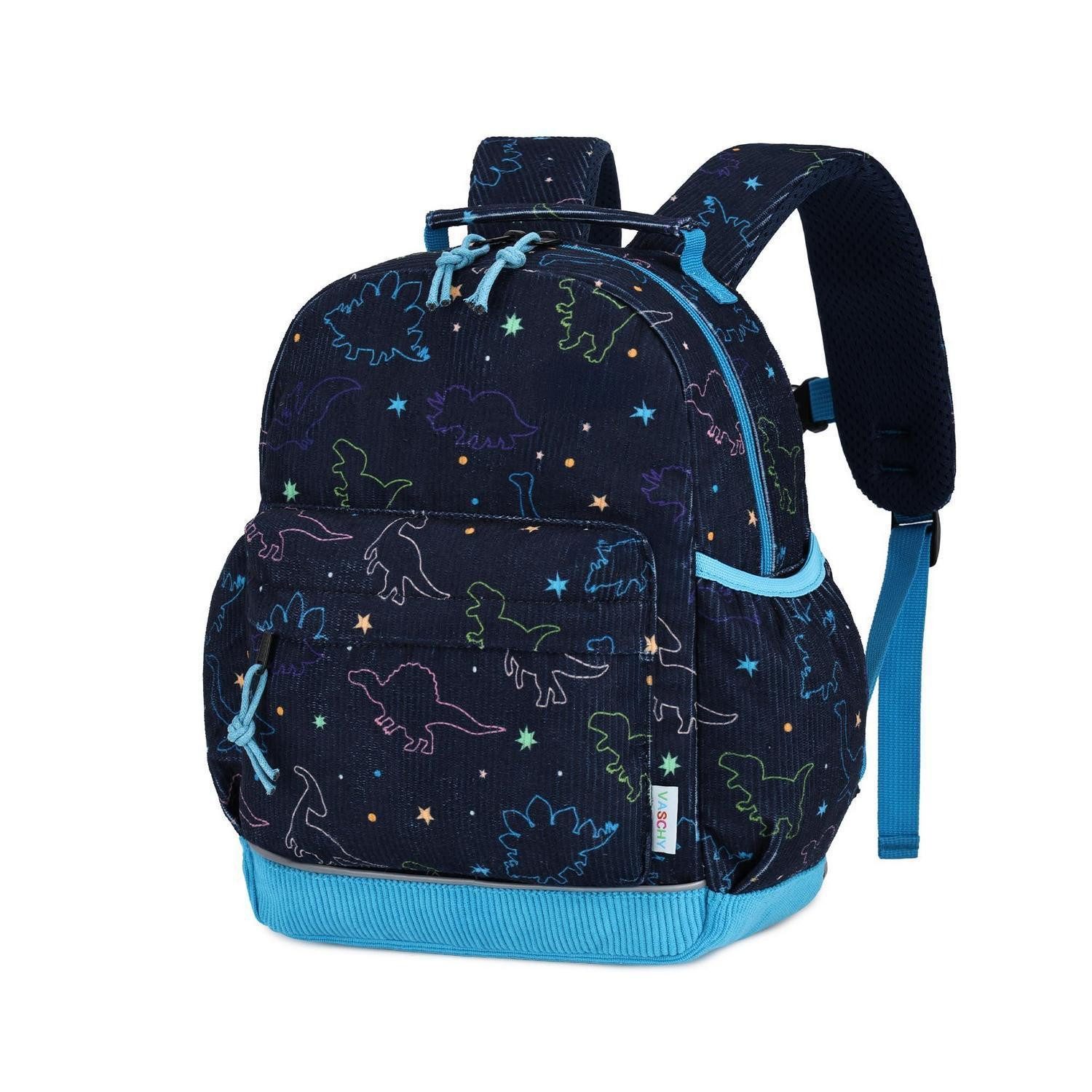 LuxusKollektion Kinderrucksack Kindergartenrucksack Cord Dinosaurier Klein