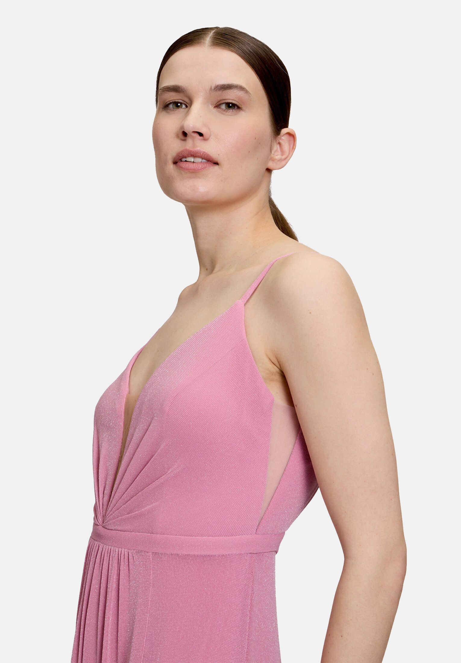 Vera Mont Abendkleid Damen mit Lurexfaden Material