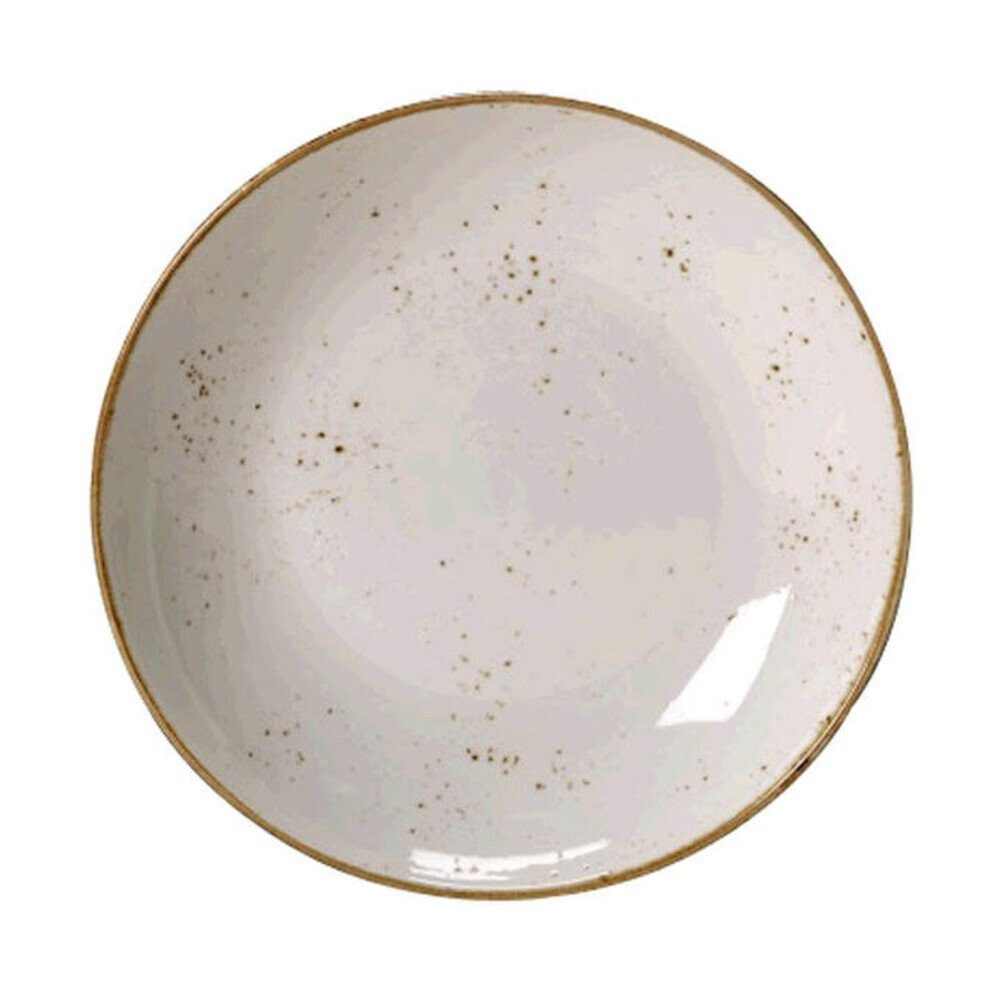 STEELITE Teller Teller tief 25,5cm Coup 1155 Craft White, (1 St), Teller tief, Ø25,5cm, Vitro-Porzellan