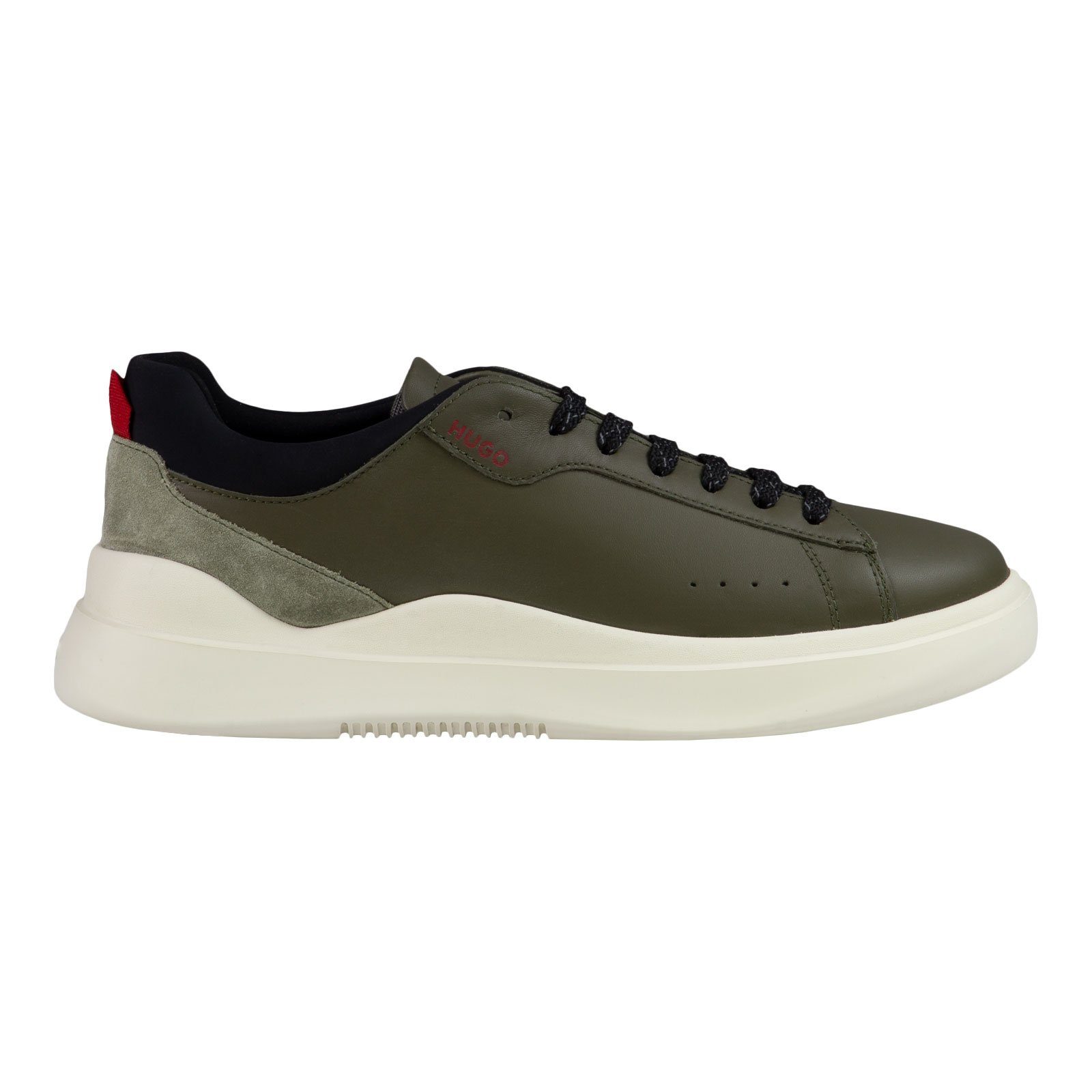 HUGO Blake Tenn ltsd Sneaker mit Stacked-Logo auf der Zunge 341 open green