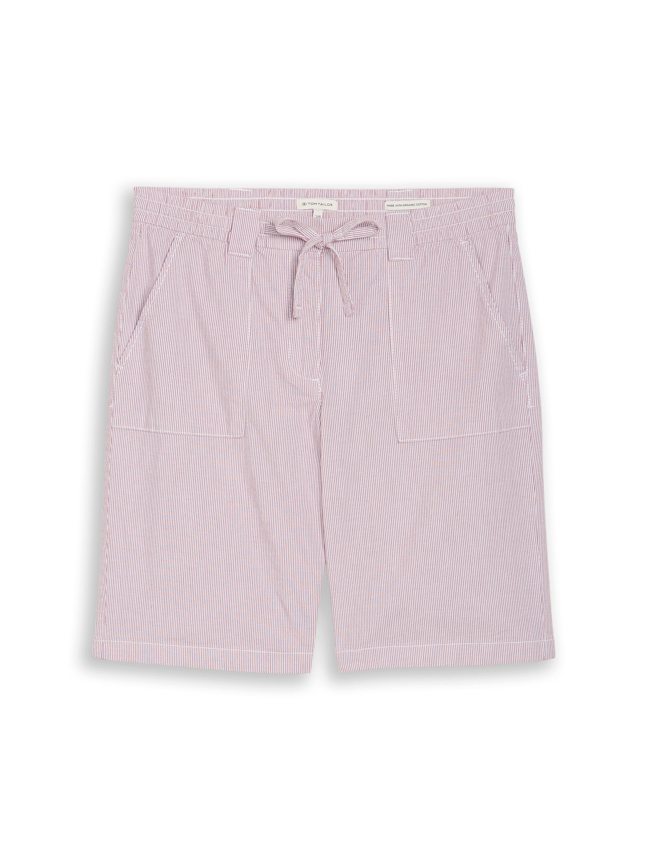 Bermudas Chino Bermuda Shorts mit Kordelzug