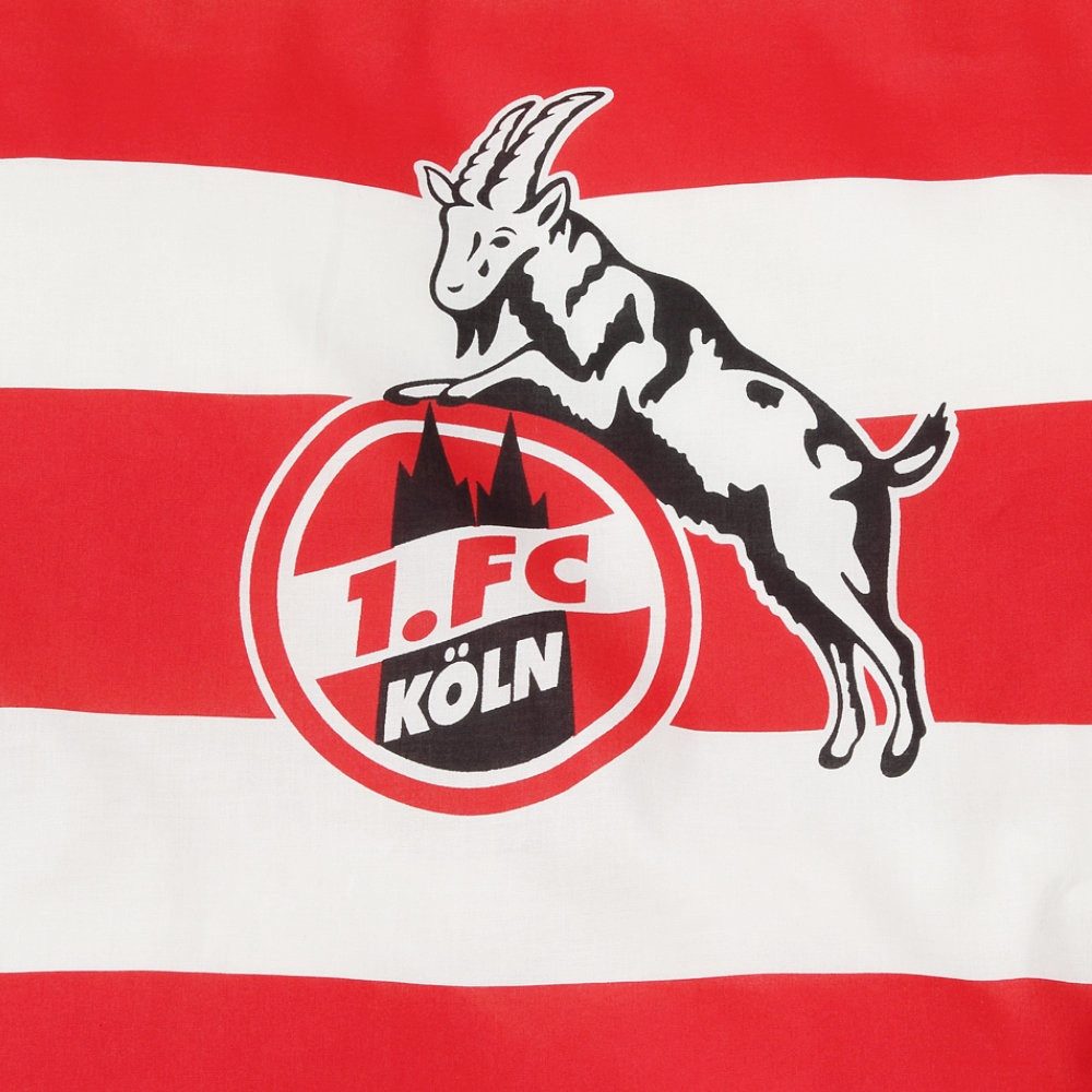 1. FC Köln Bettwäsche Bettwäsche Blockstreifen günstig online kaufen
