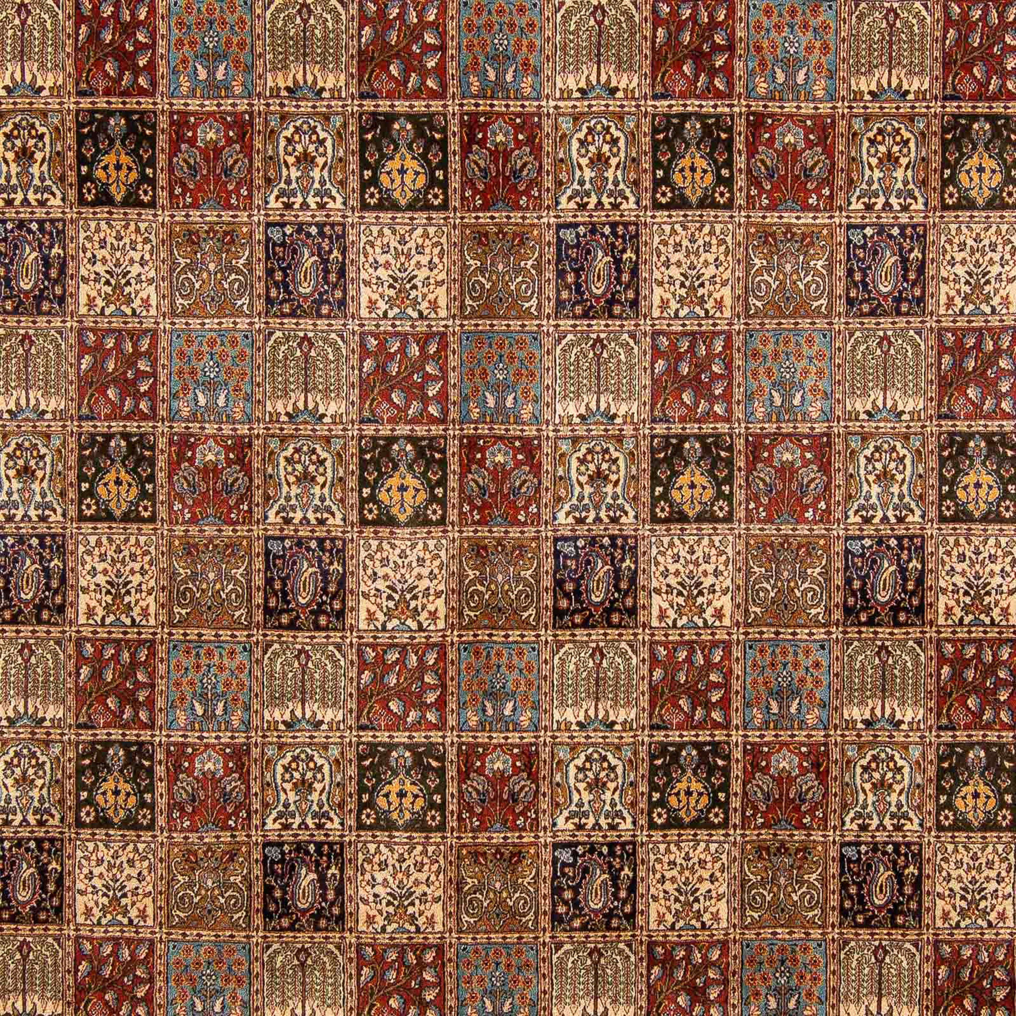 Orientteppich Perser - Classic - mm, rechteckig, mit Höhe: 10 244 343 - x Handgeknüpft, Wohnzimmer, Einzelstück mehrfarbig, Zertifikat morgenland, cm