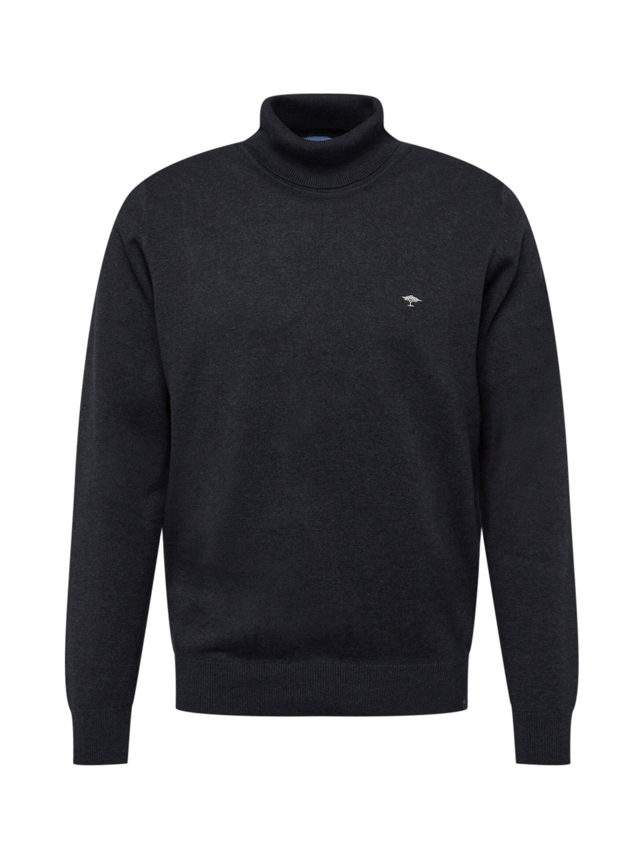 FYNCH-HATTON Strickpullover (1-tlg) charcoal | Rundhalspullover